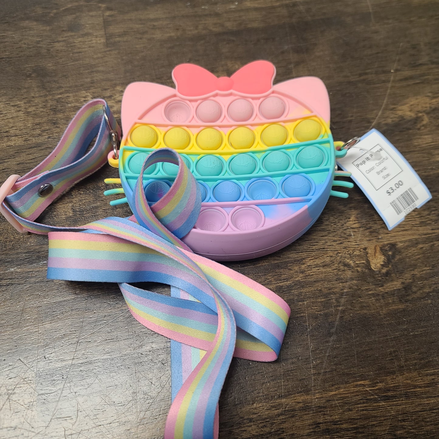 Colorful Pop It Purse