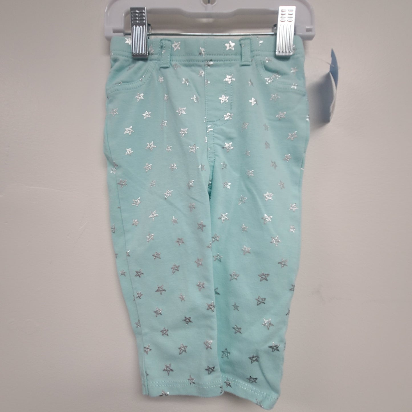 Blue/Silver Star Garanimals Pants, 6M G