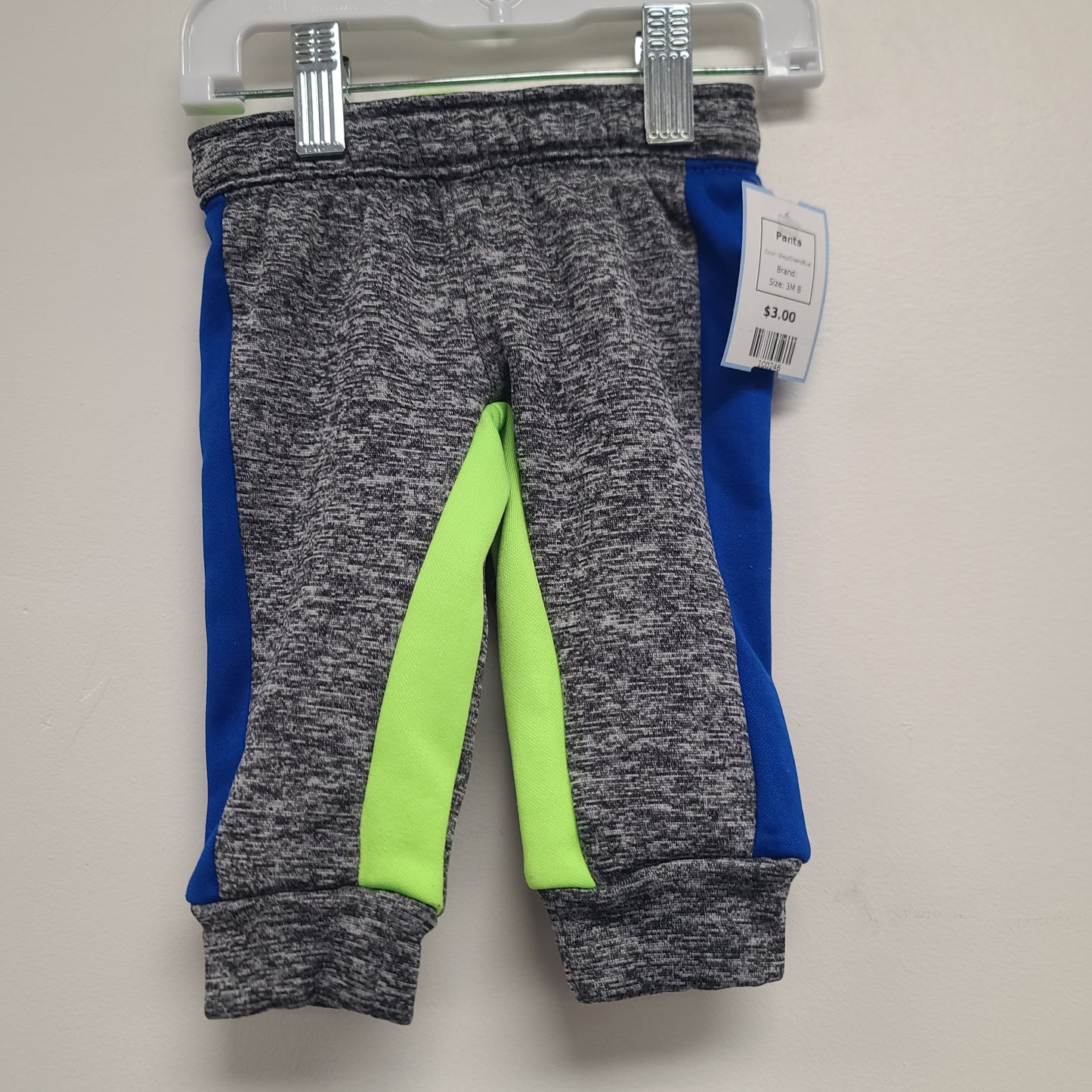Grey/Green/Blue Pants, 3M B