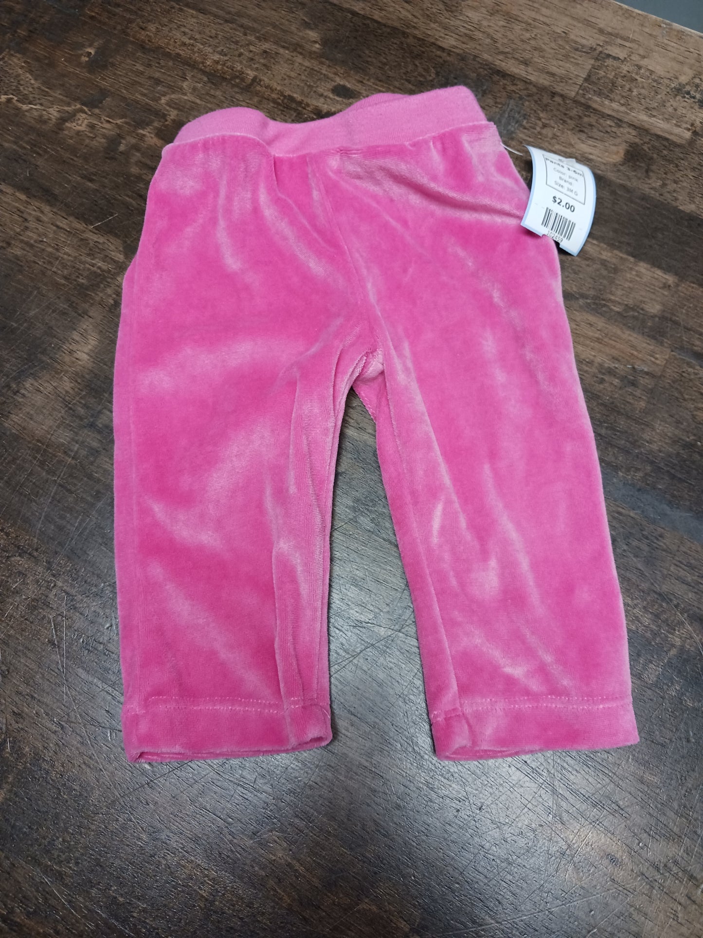 pink Pants 3-6m, 3M G