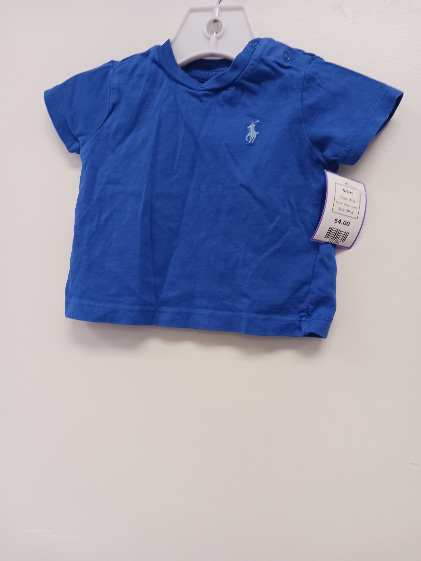 Blue Ralph Lauren Shirt, 3M B