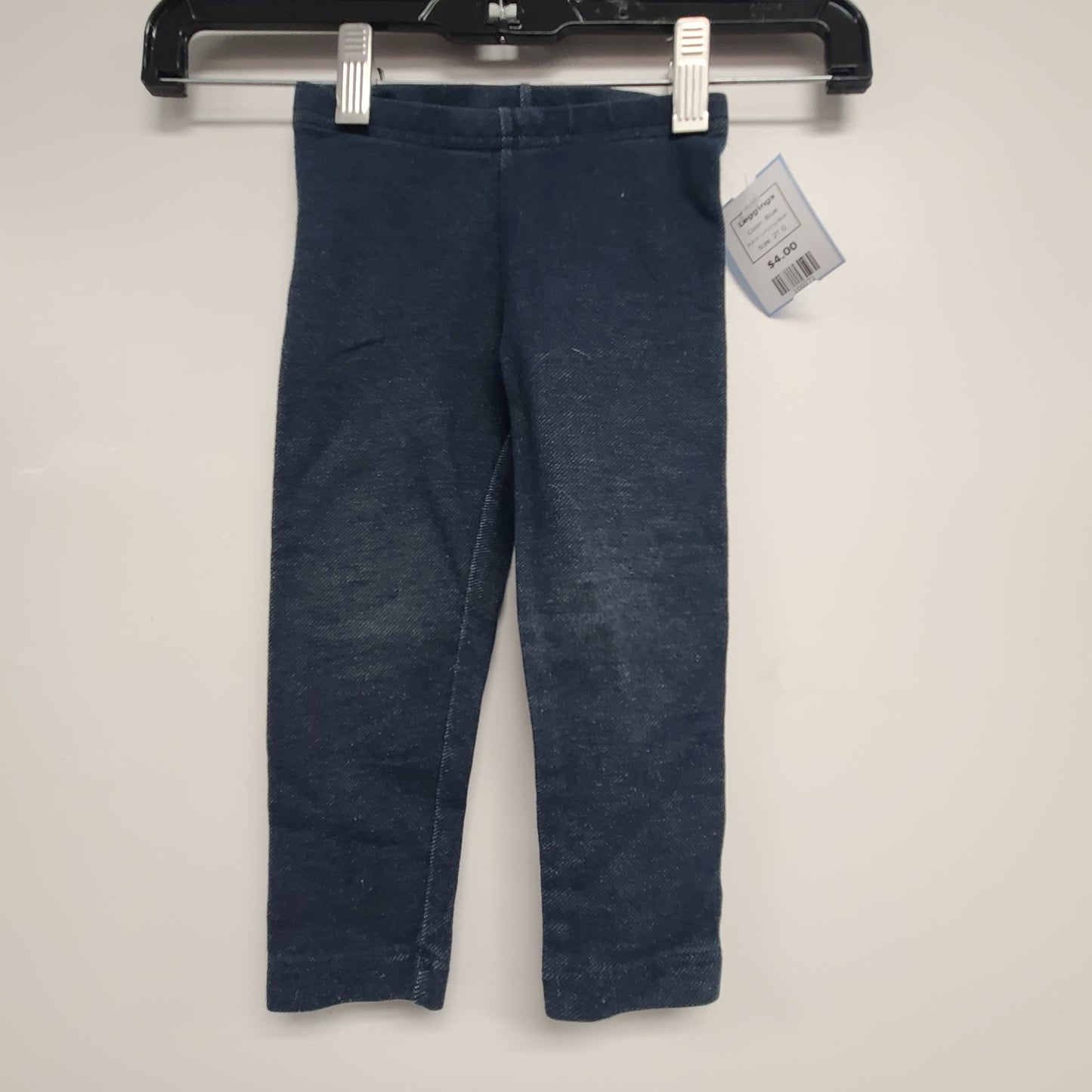 Blue Jumping Bean Leggings, 2T G