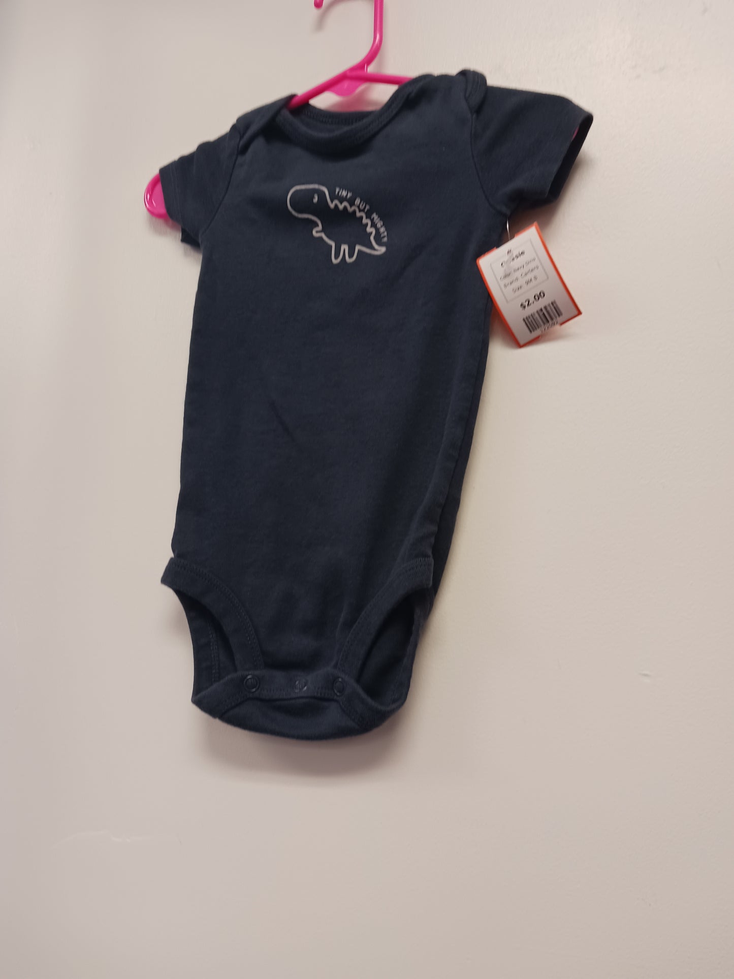 Navy Dino Carters Onesie, 9M B