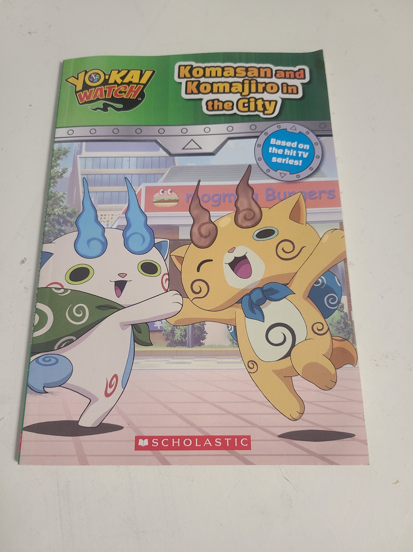 Komasan And Komajiro in the city