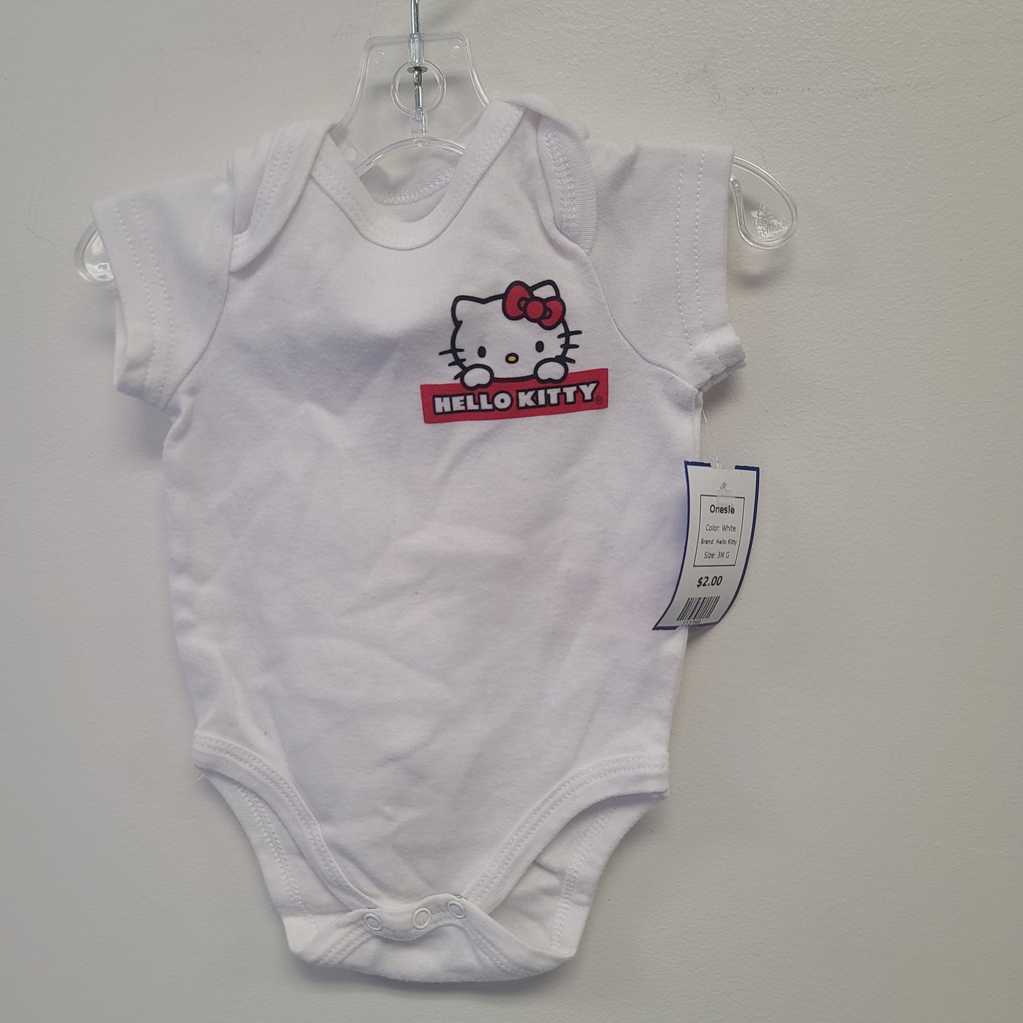 White Hello Kitty Onesie, 3M G