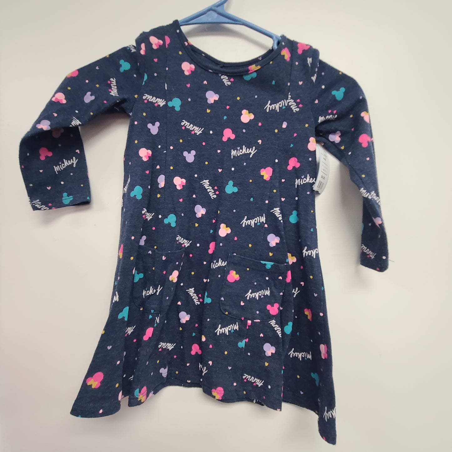 Navy Minnie Jumping Bean Dress, 3T G
