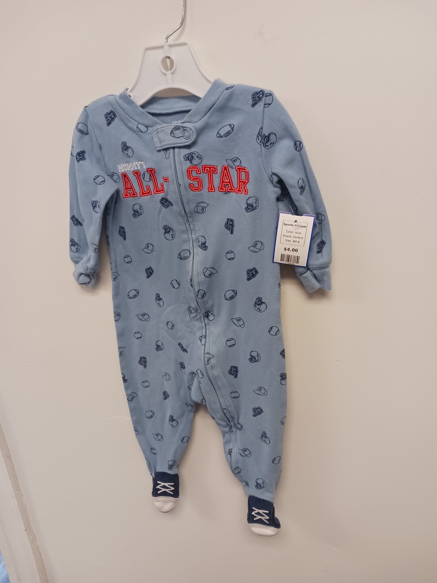 blue Carters Sports Sleeper, 9M B