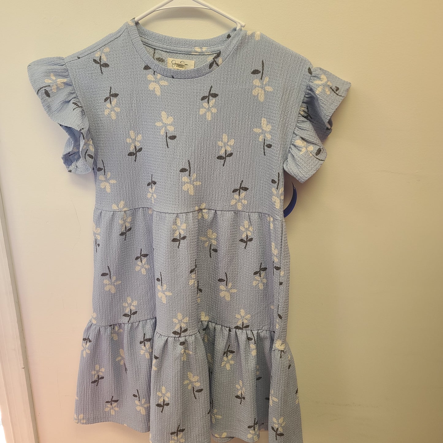 Blue Jessica Simpson Flower Dress, 10 G