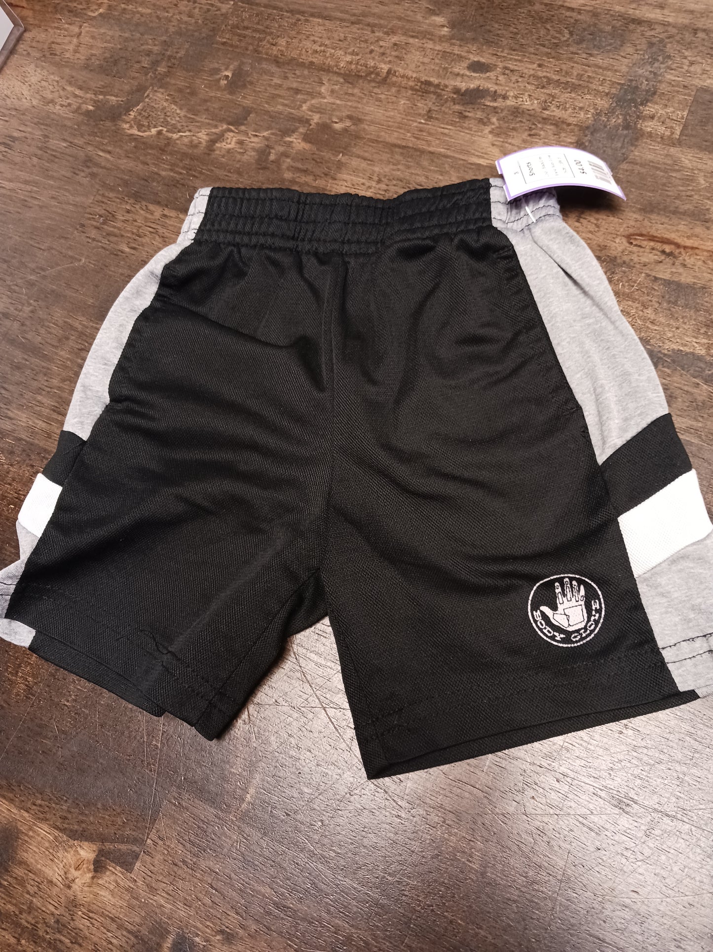 Black/Grey Body Glove Shorts, 18M B