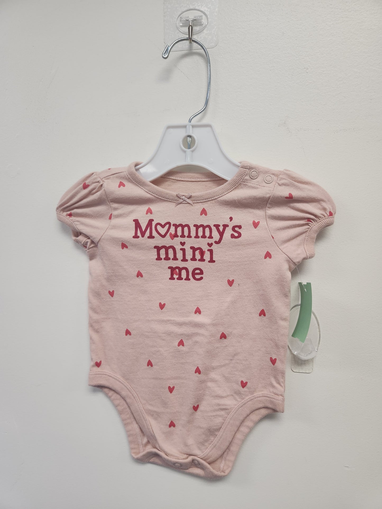 Pink Heart Garanimals Onesie, 3M G