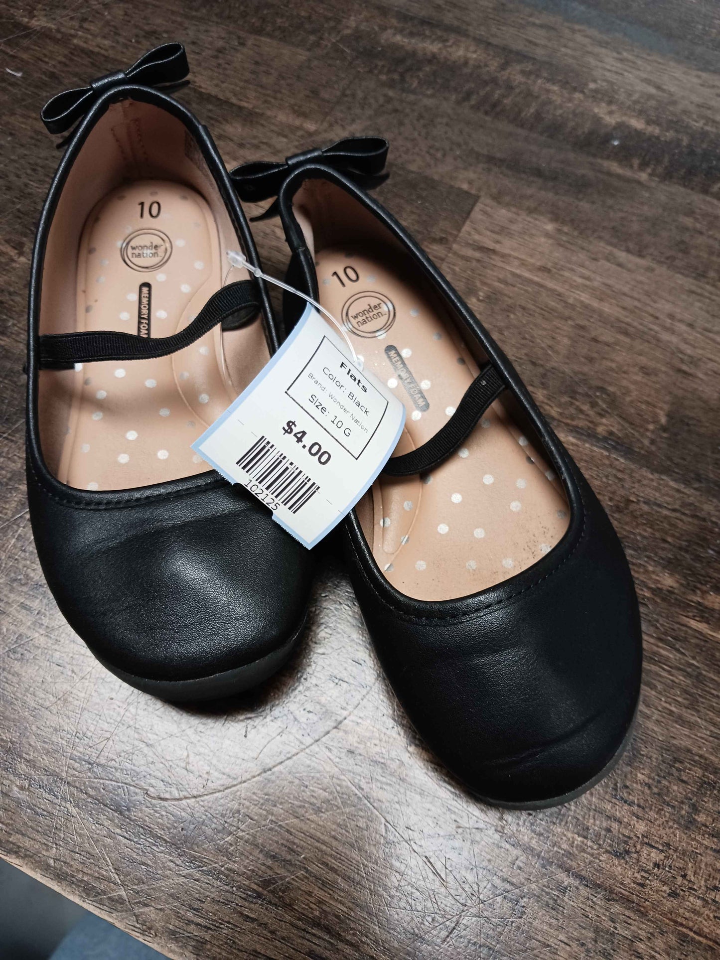 Black Wonder Nation Flats, 10 G