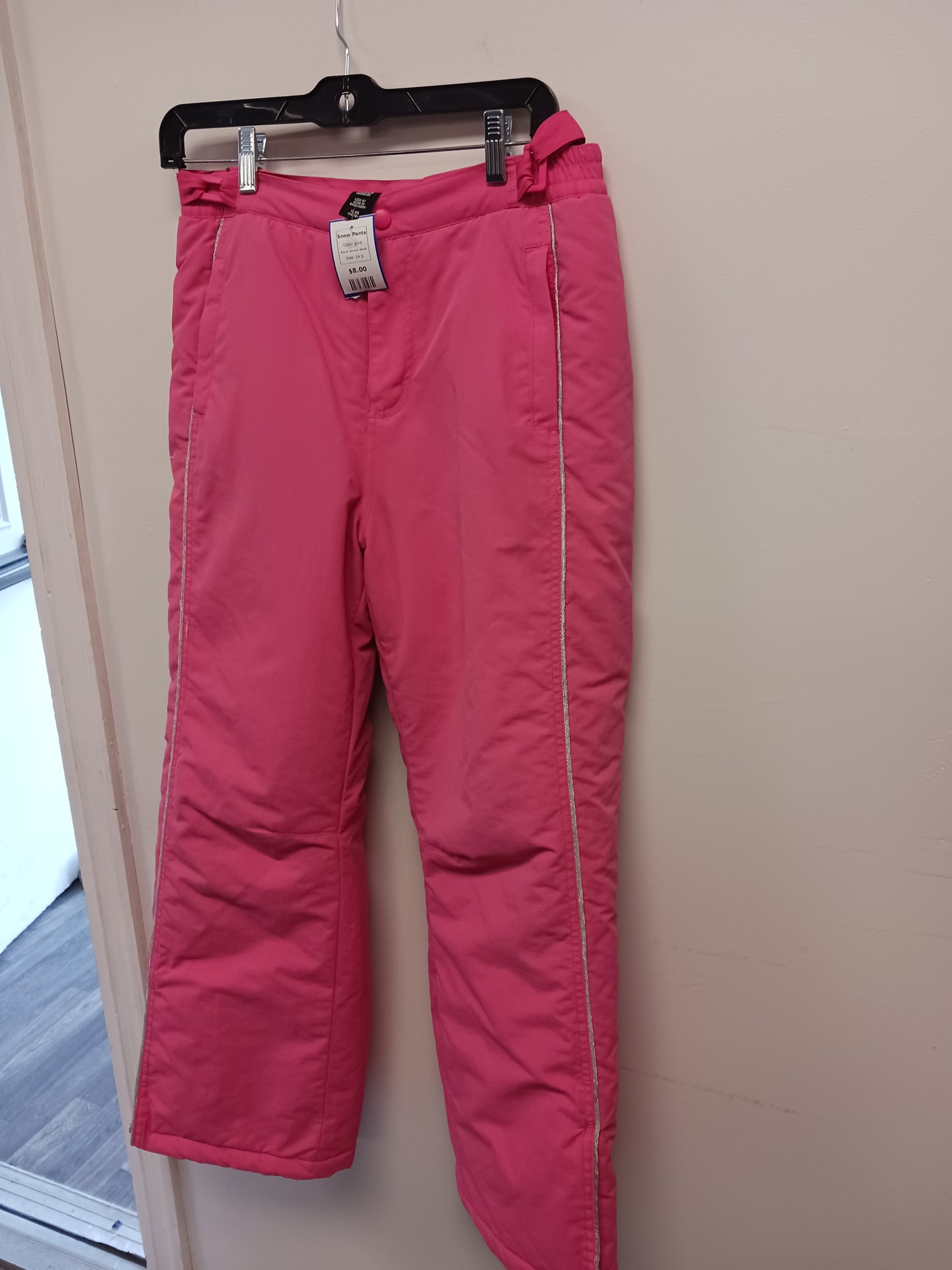 pink Athletic Works Snow Pants, 14 G