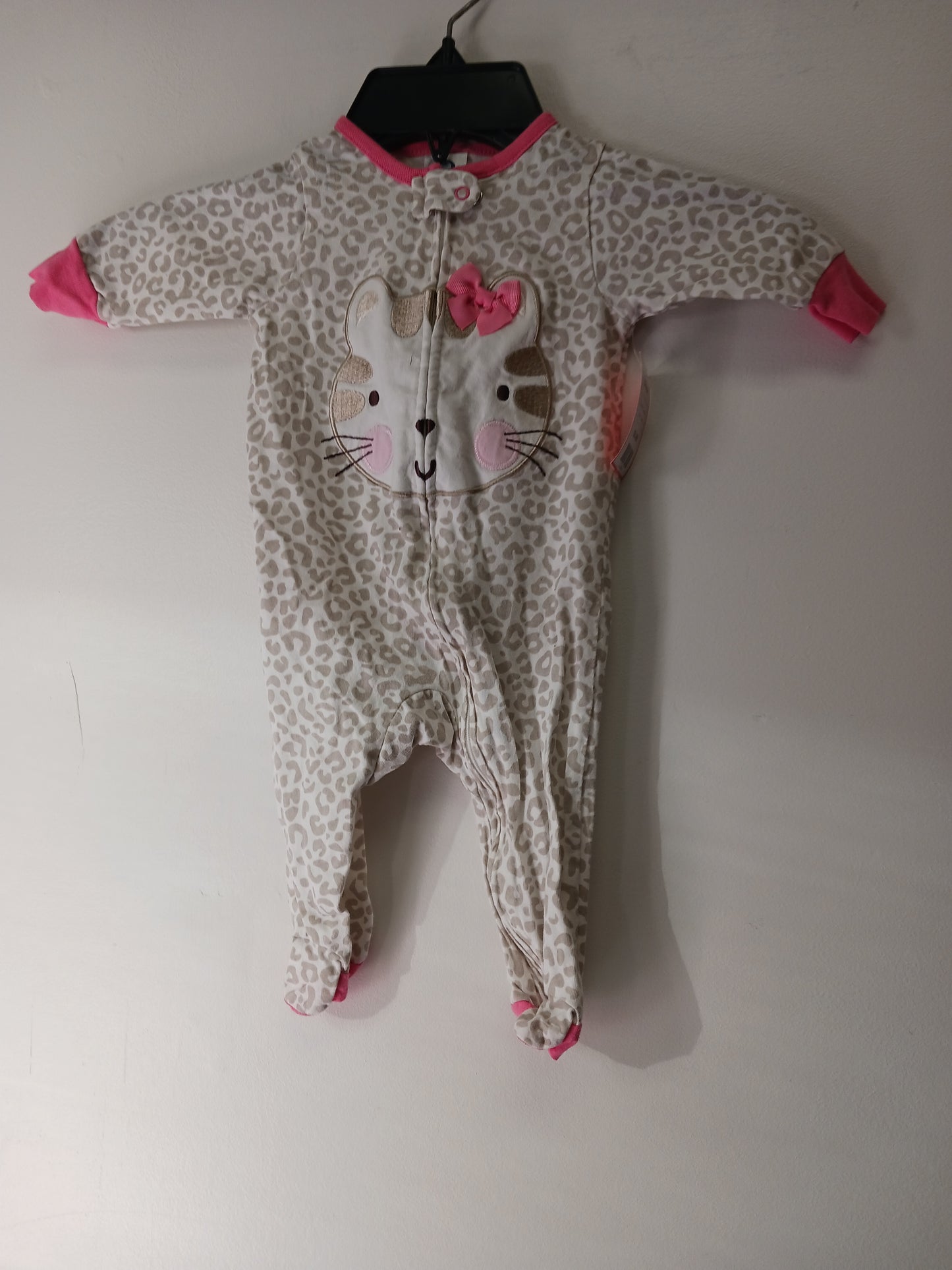 White/Pink/Grey Gerber Sleeper, 0-3M G