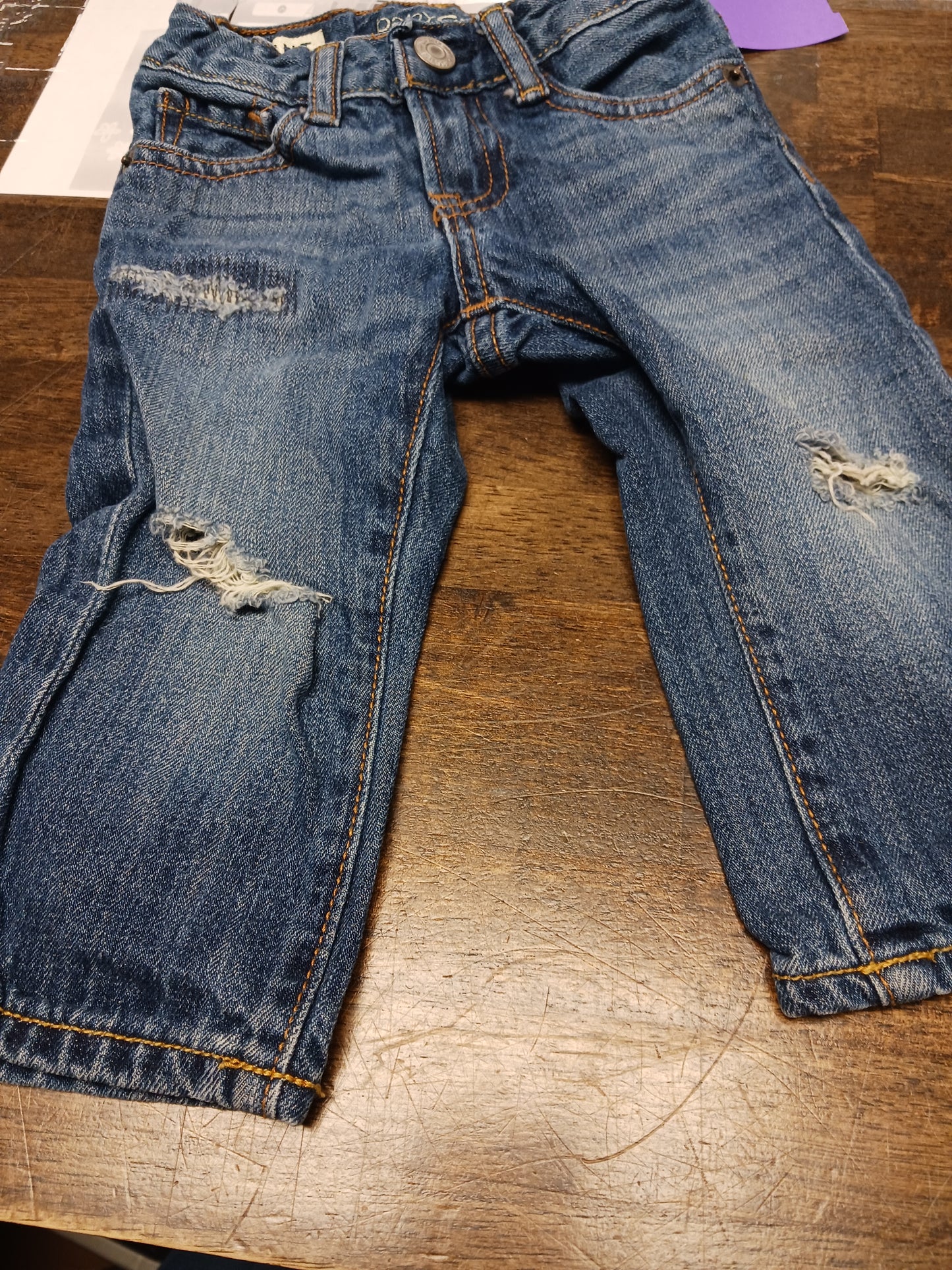 Blue Jean Gap Pants, 12M B
