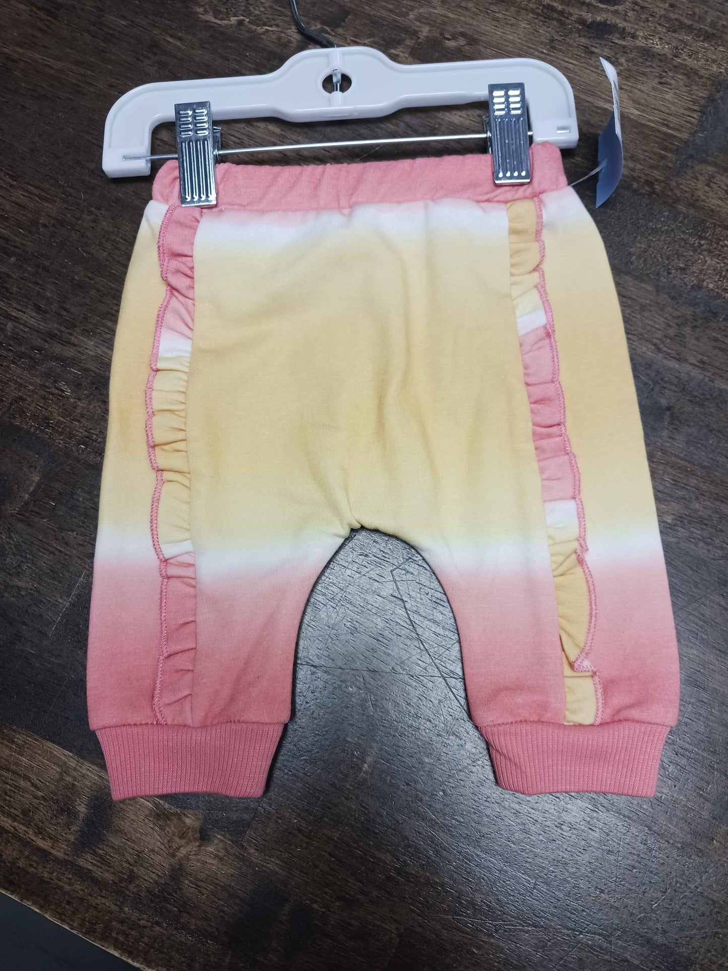 orange Disney Baby Ruffled Joggers, NB G