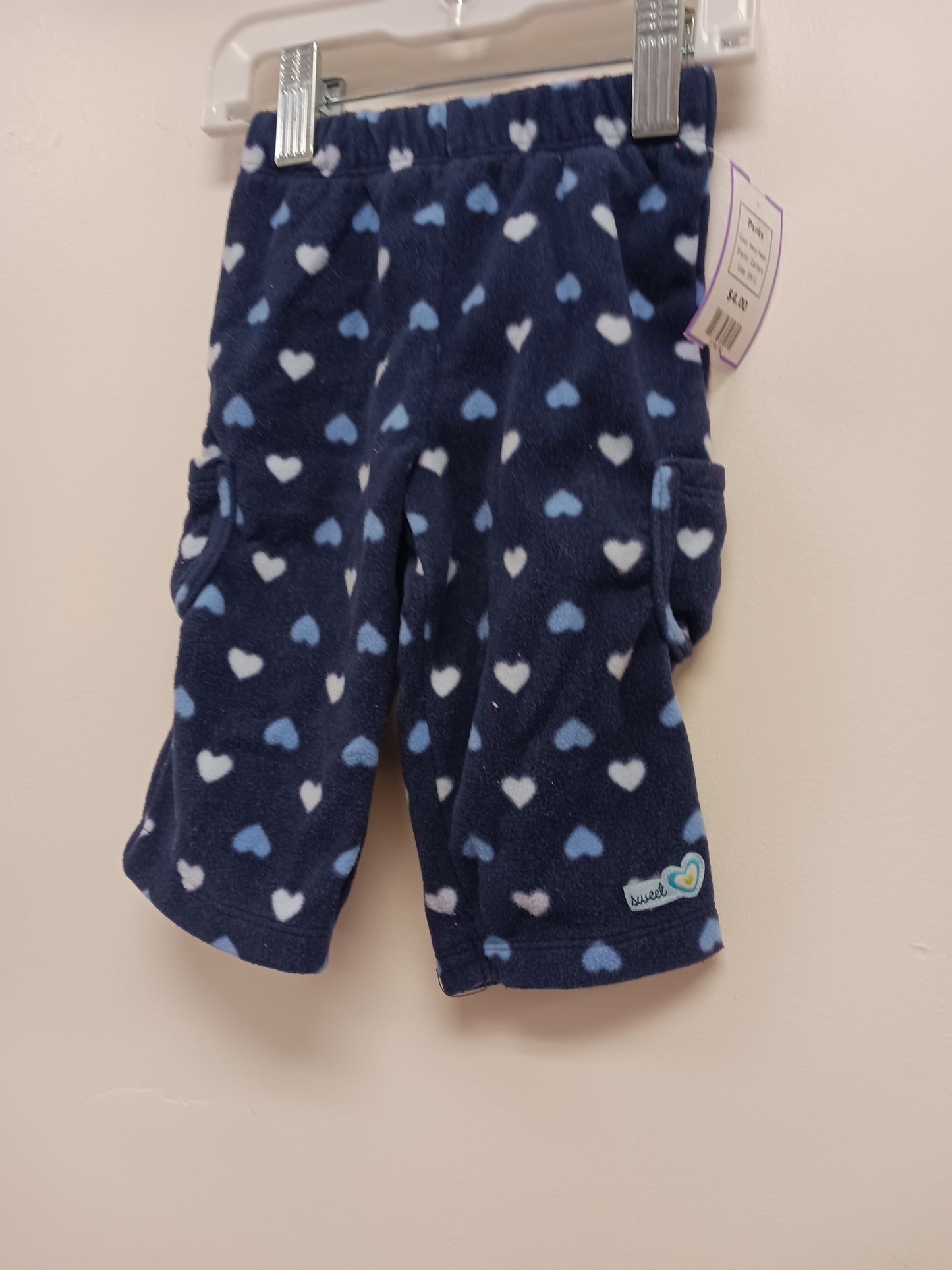 Navy Heart Carters Pants, 3M G