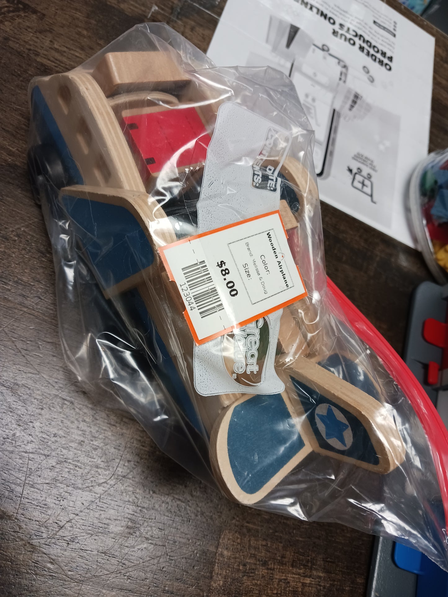 Melissa & Doug Wooden Airplane