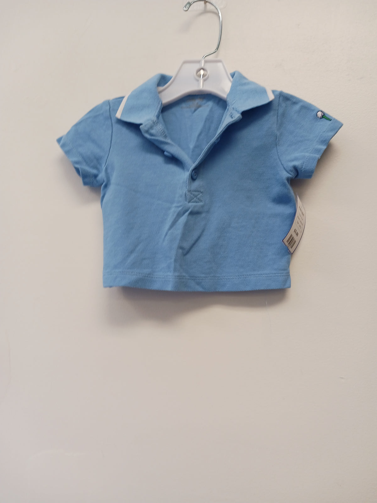 Blue Little Me Polo Shirt, 12M B