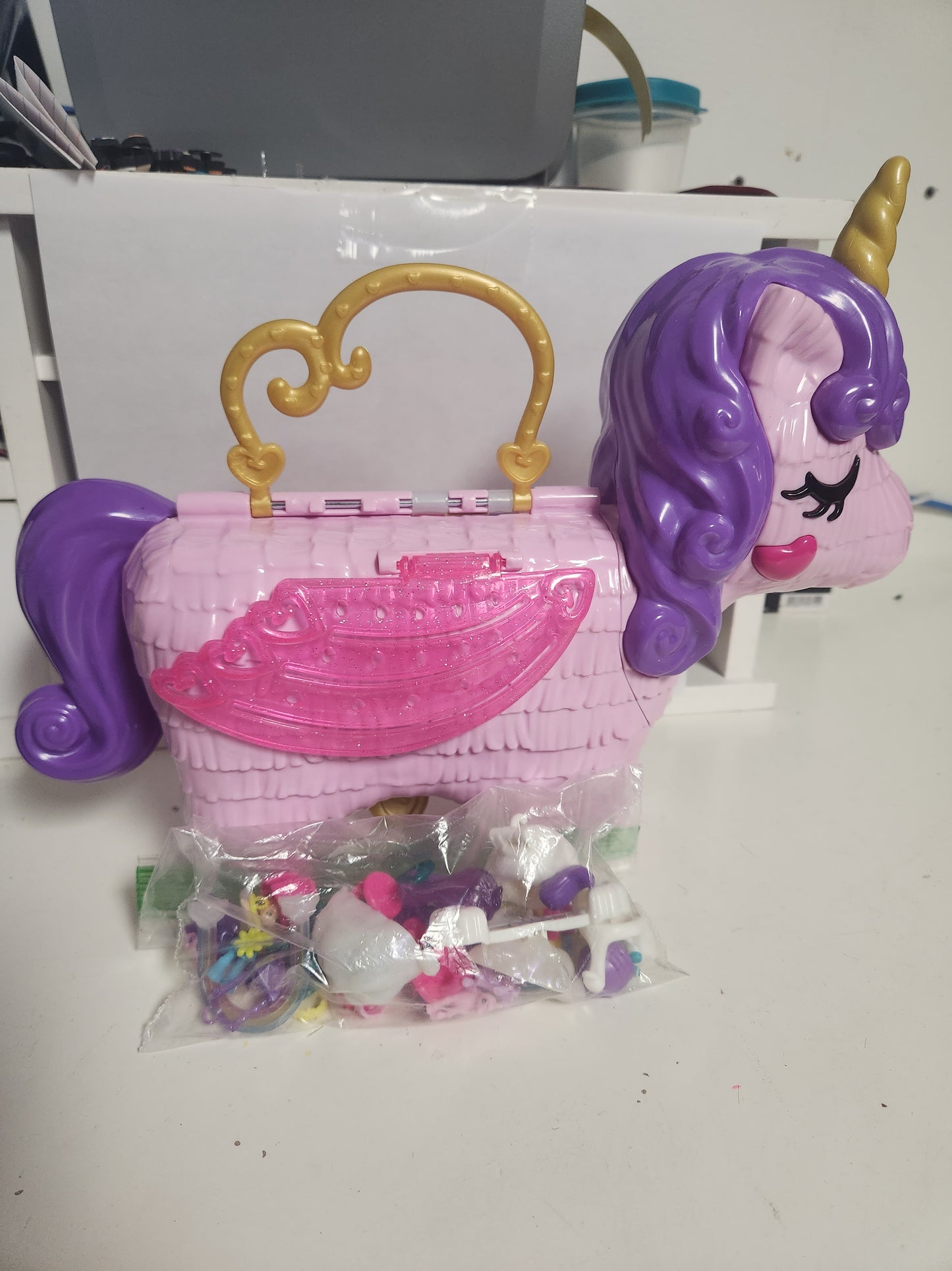 Polly Pocket Unicorn Party Playset