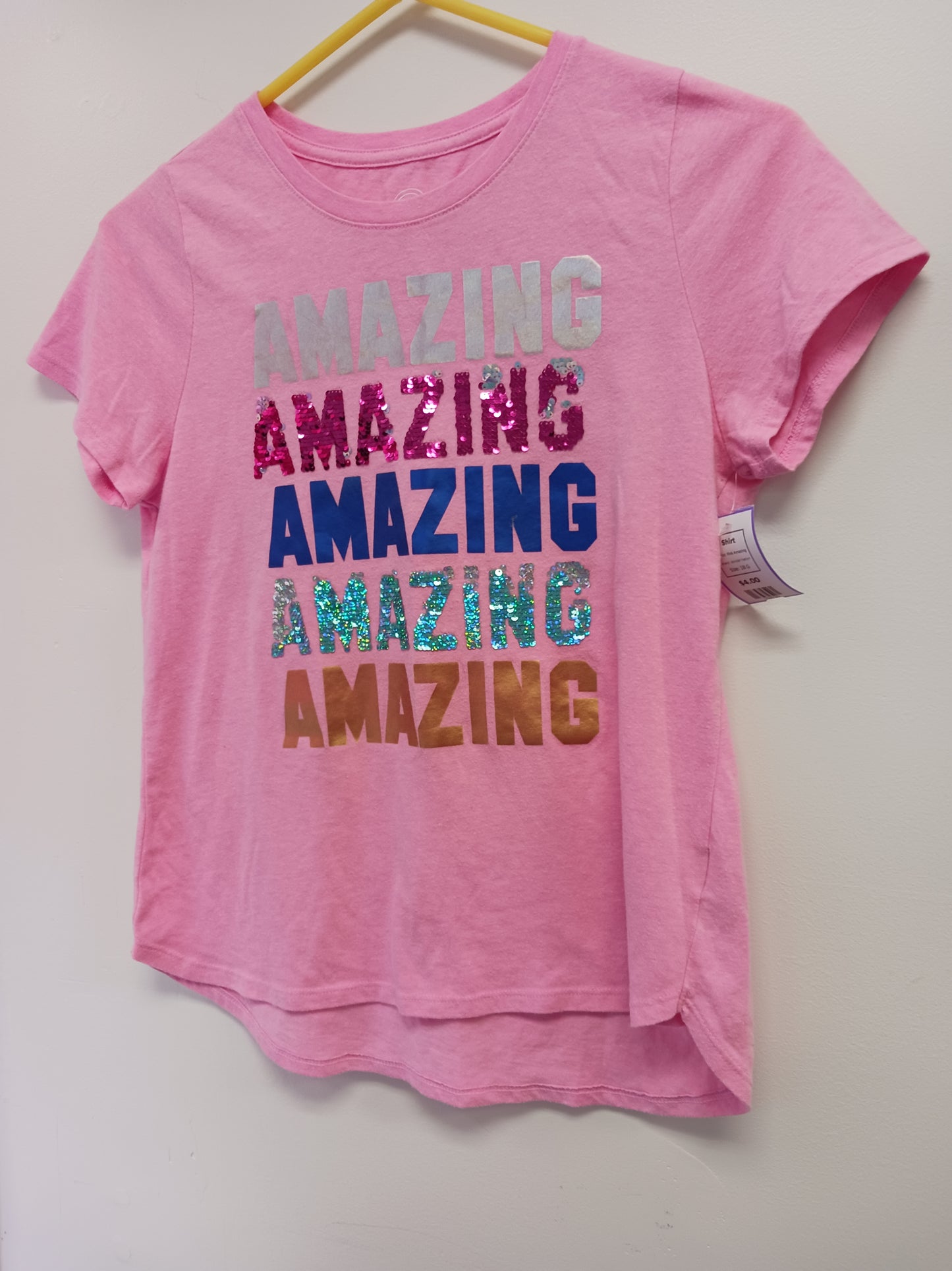 Pink Amazing Wonder Nation Shirt, 18 G