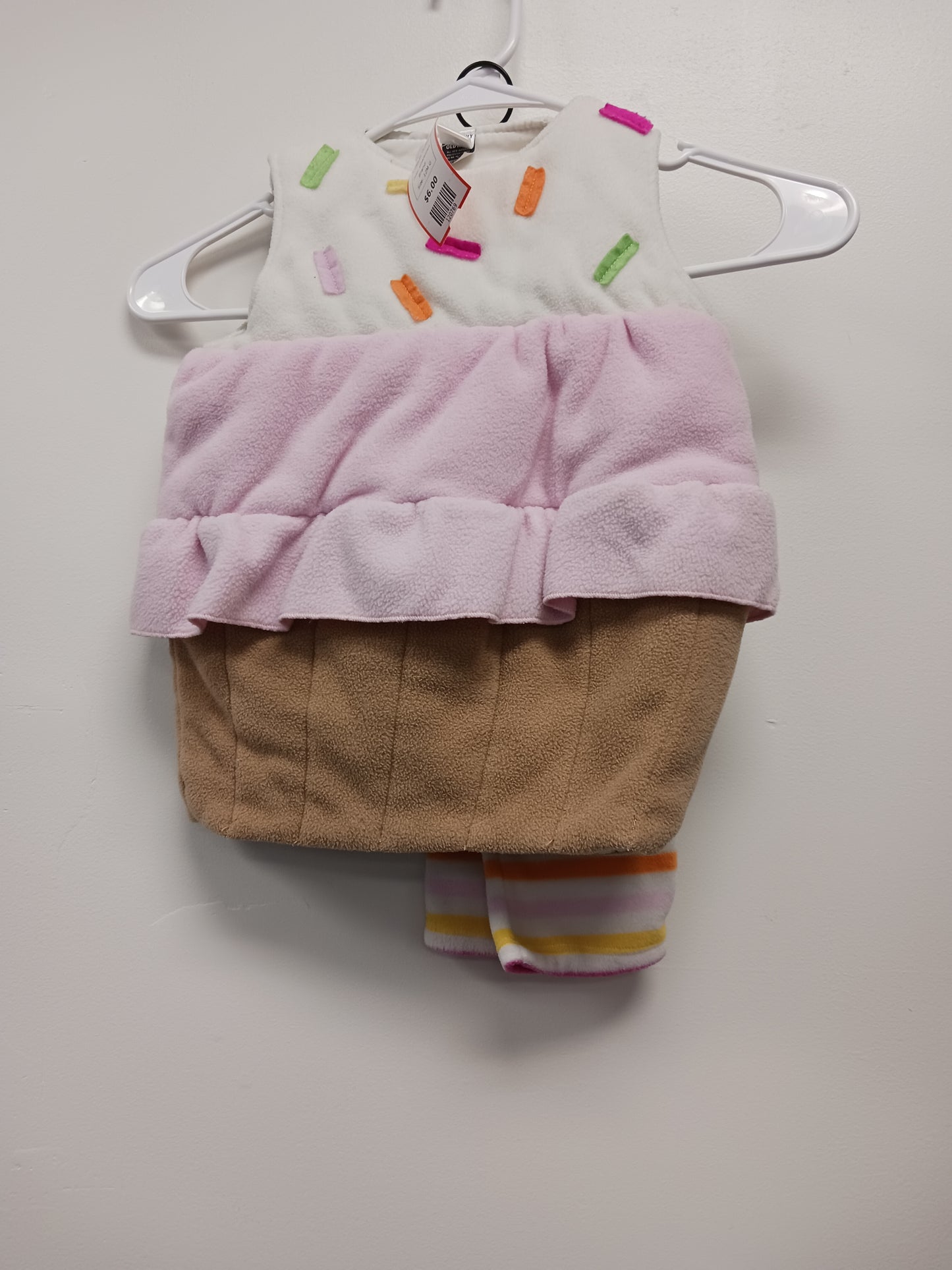 pink/brown Cupcake Costume, 12M G
