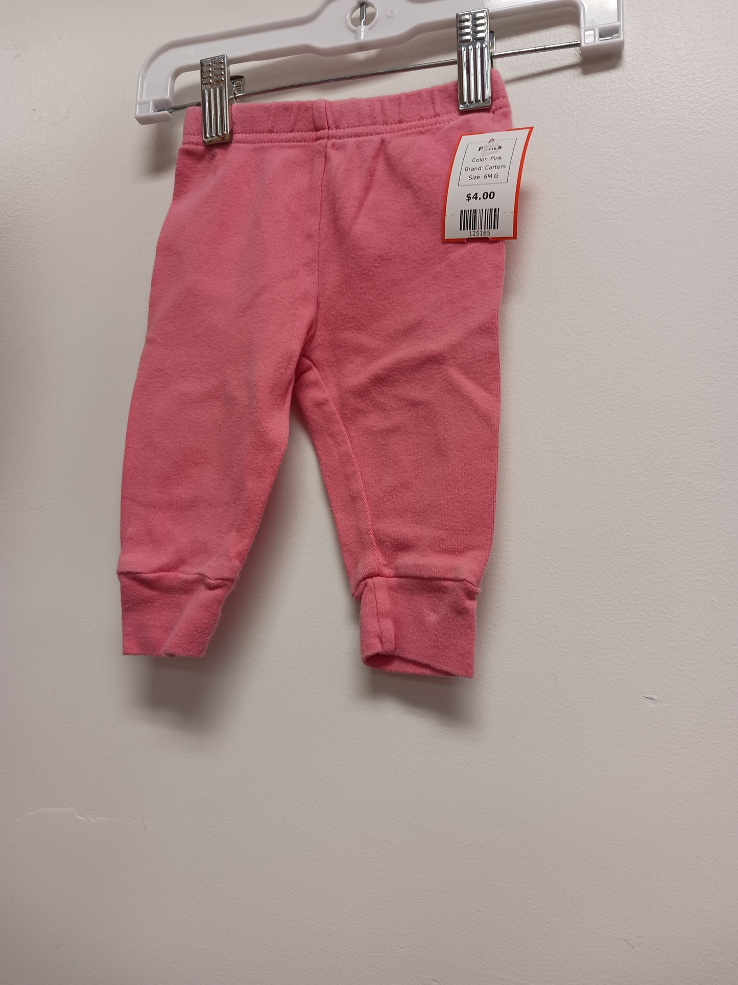Pink Carters Pants, 6M G