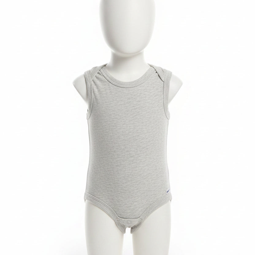 Grey Gerber Tank Top Onesie, NB B