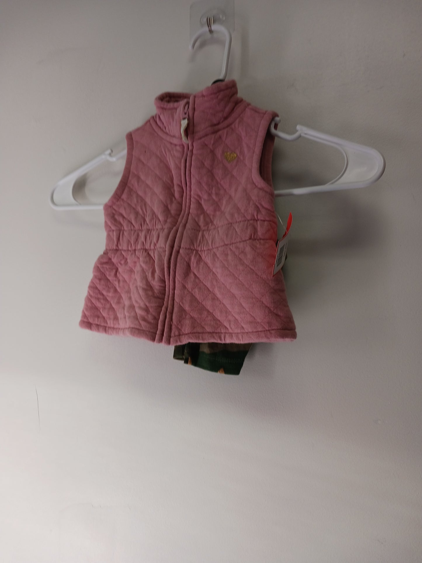 Pink/Green Camo Carters Outfit, 3M G