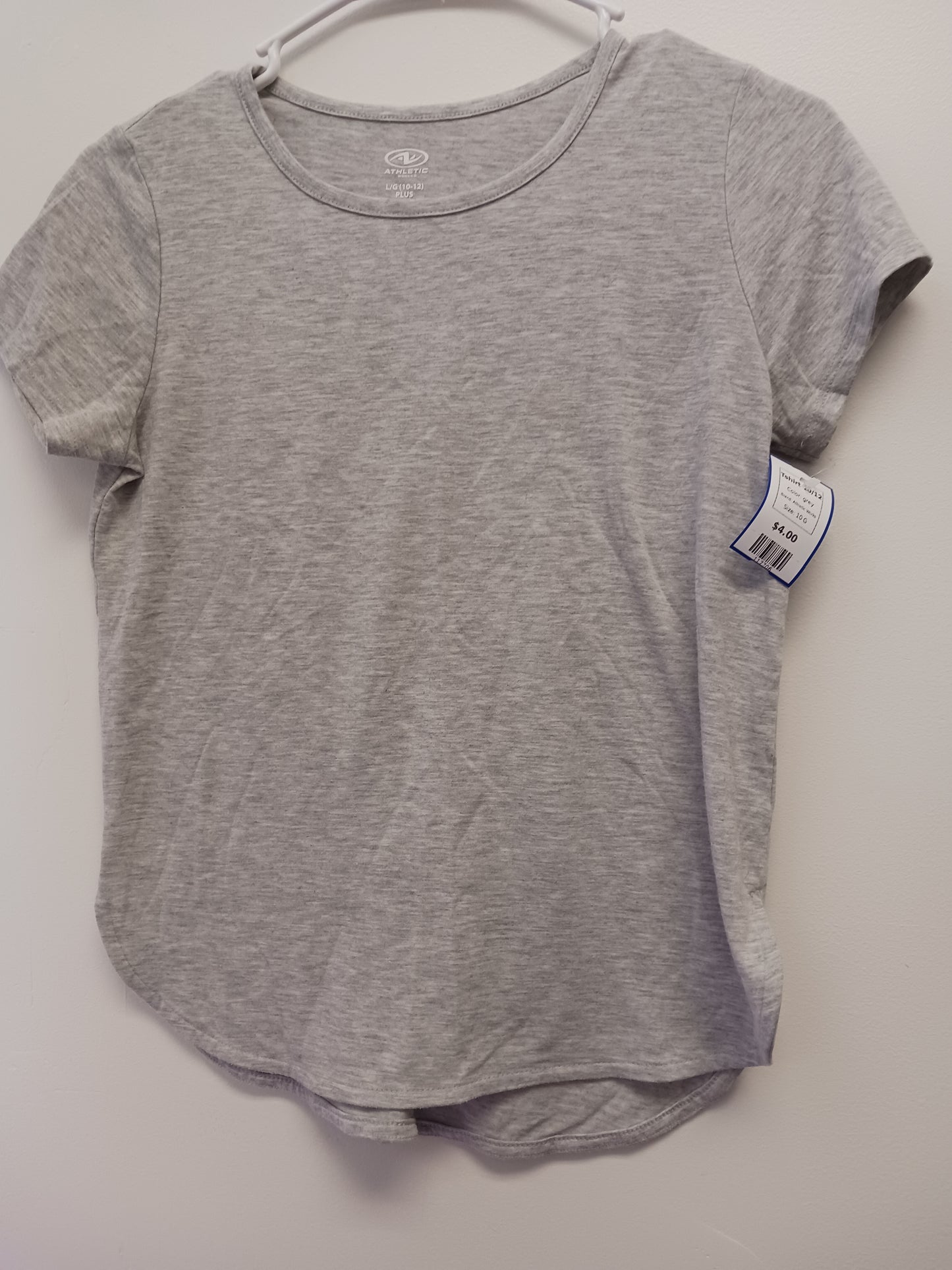 grey Athletic Works Tshirt 10/12, 10 G