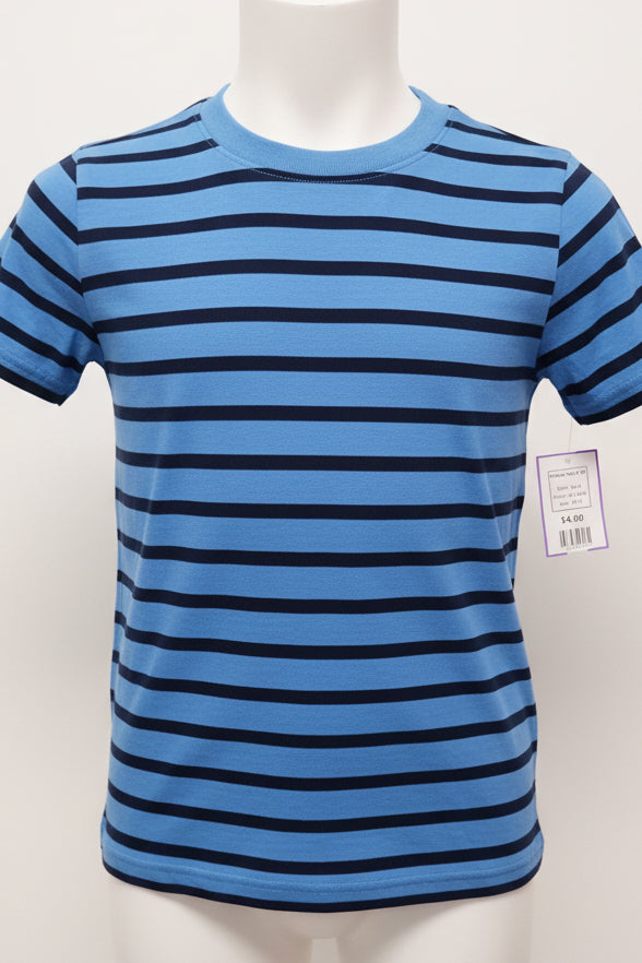 blue Cat & Jack Striped Tshirt 4/5, 4T B