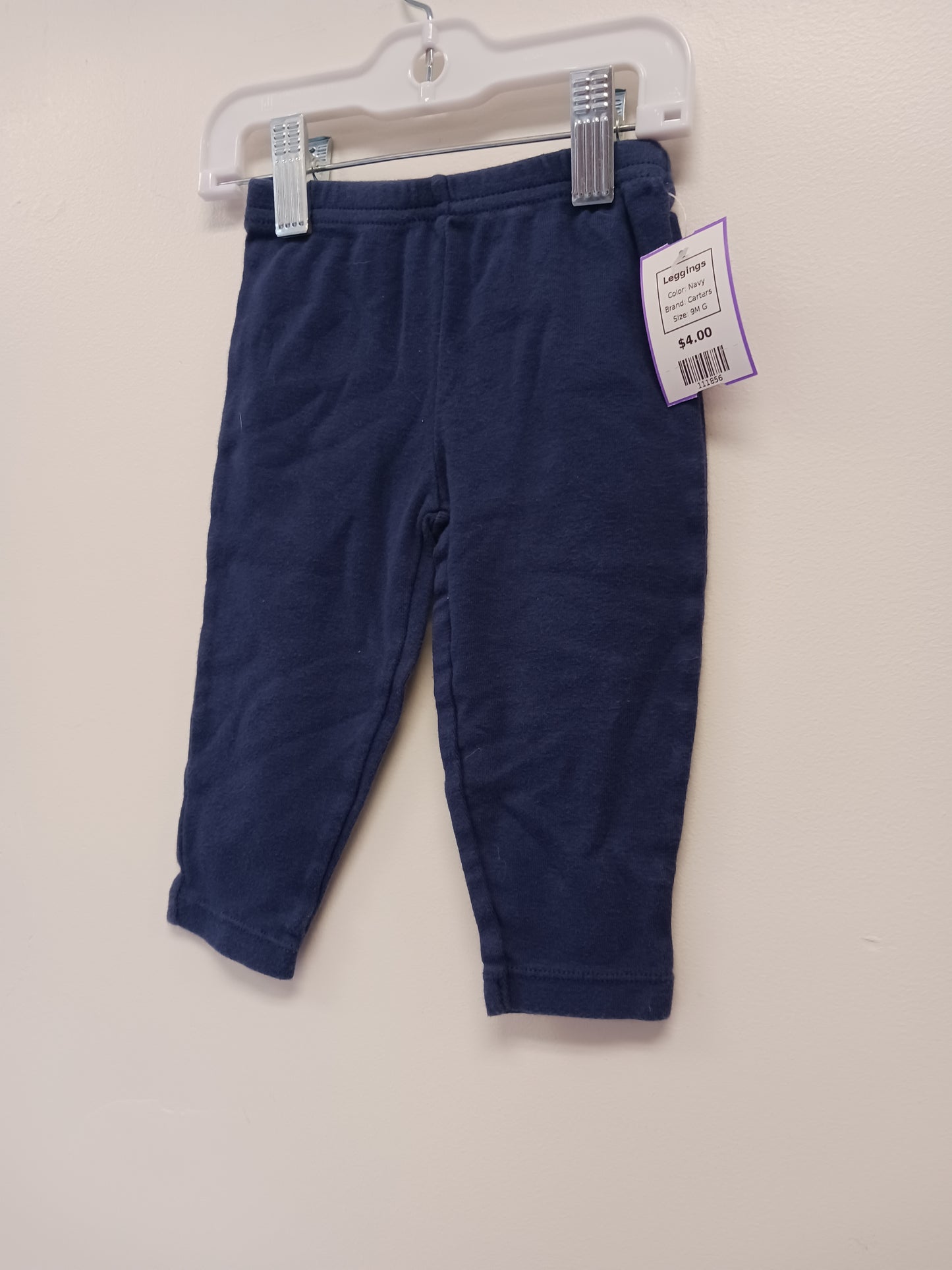 Navy Carters Leggings, 9M G
