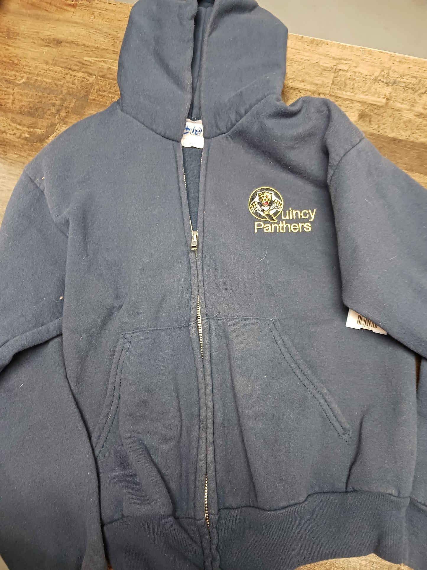 Navy Quincy Panthers Jacket, 10-12 G