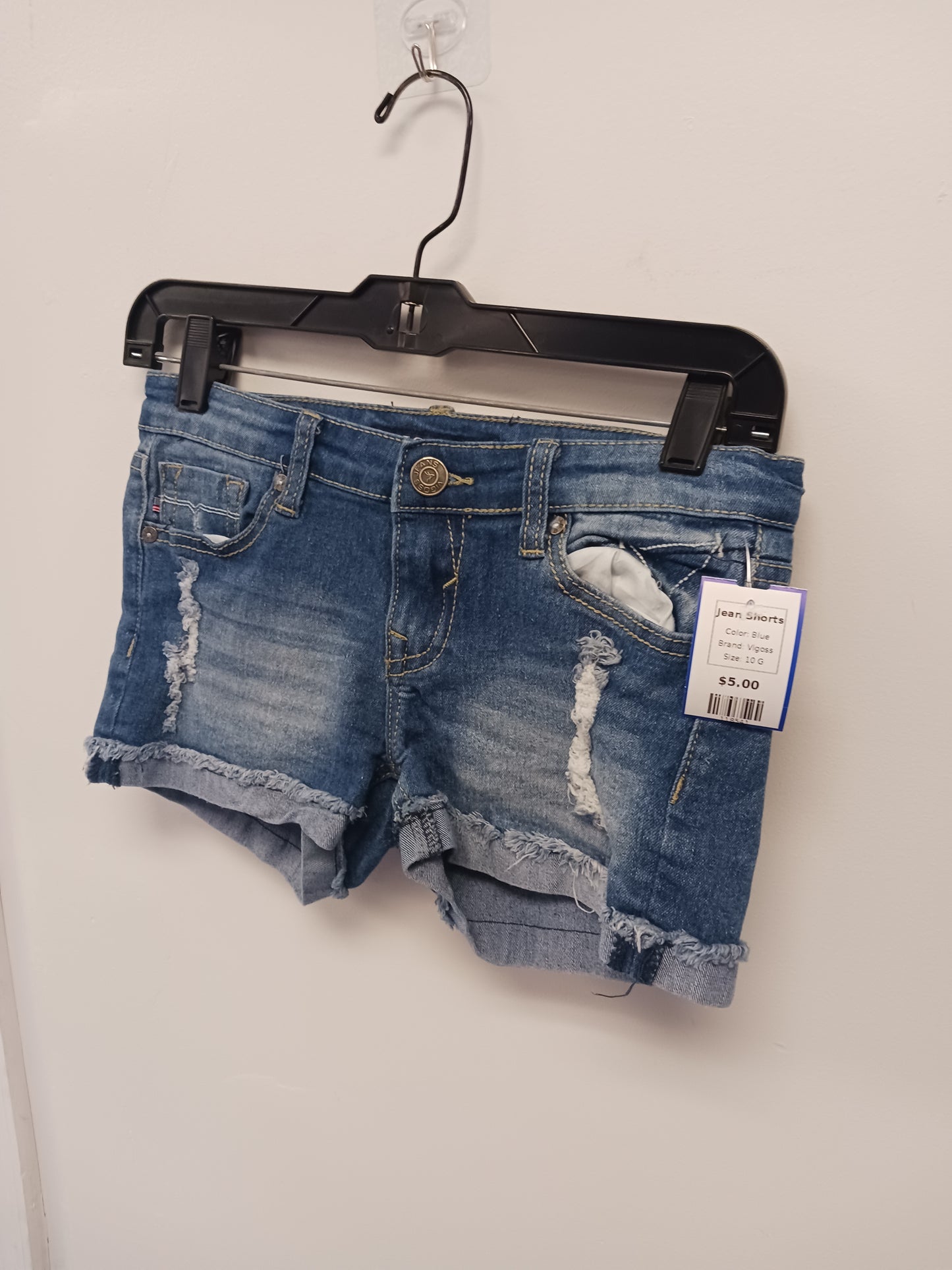 Blue Vigoss Jean Shorts, 10 G