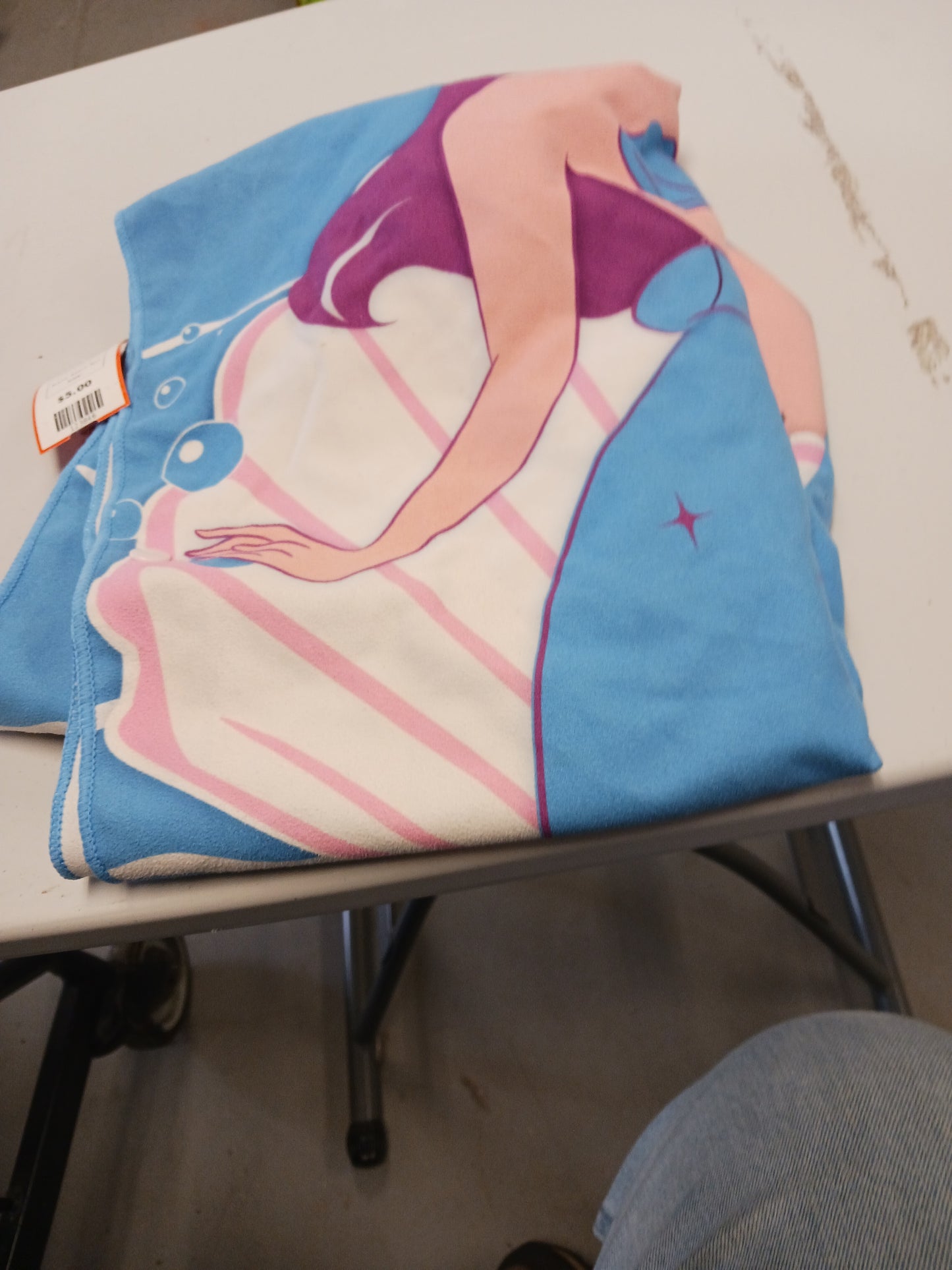 Blue/Purple Mermaid Beach Tech Cover Up