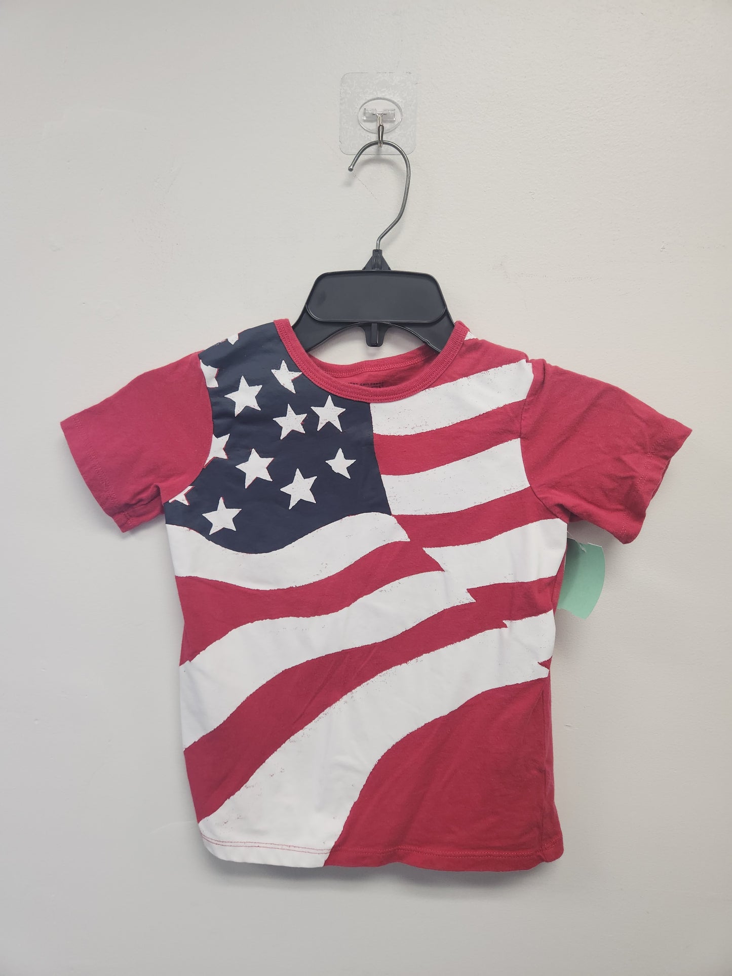 Red/White/Blue Flag Childrens Place Shirt, 5T B