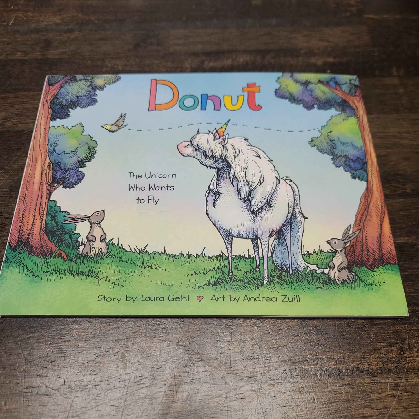 Donut The unicorn who wants to fly