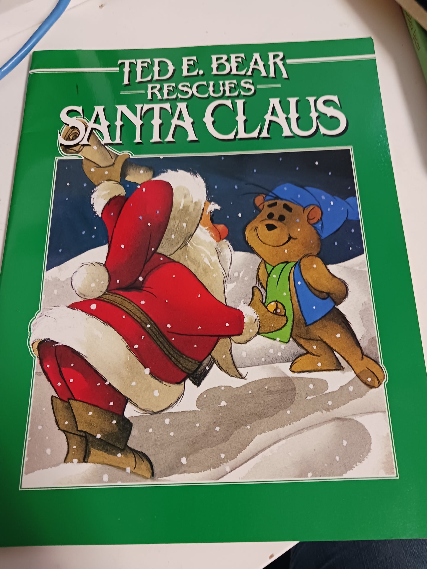 Ted E. Bear Rescues Santa Claus Book