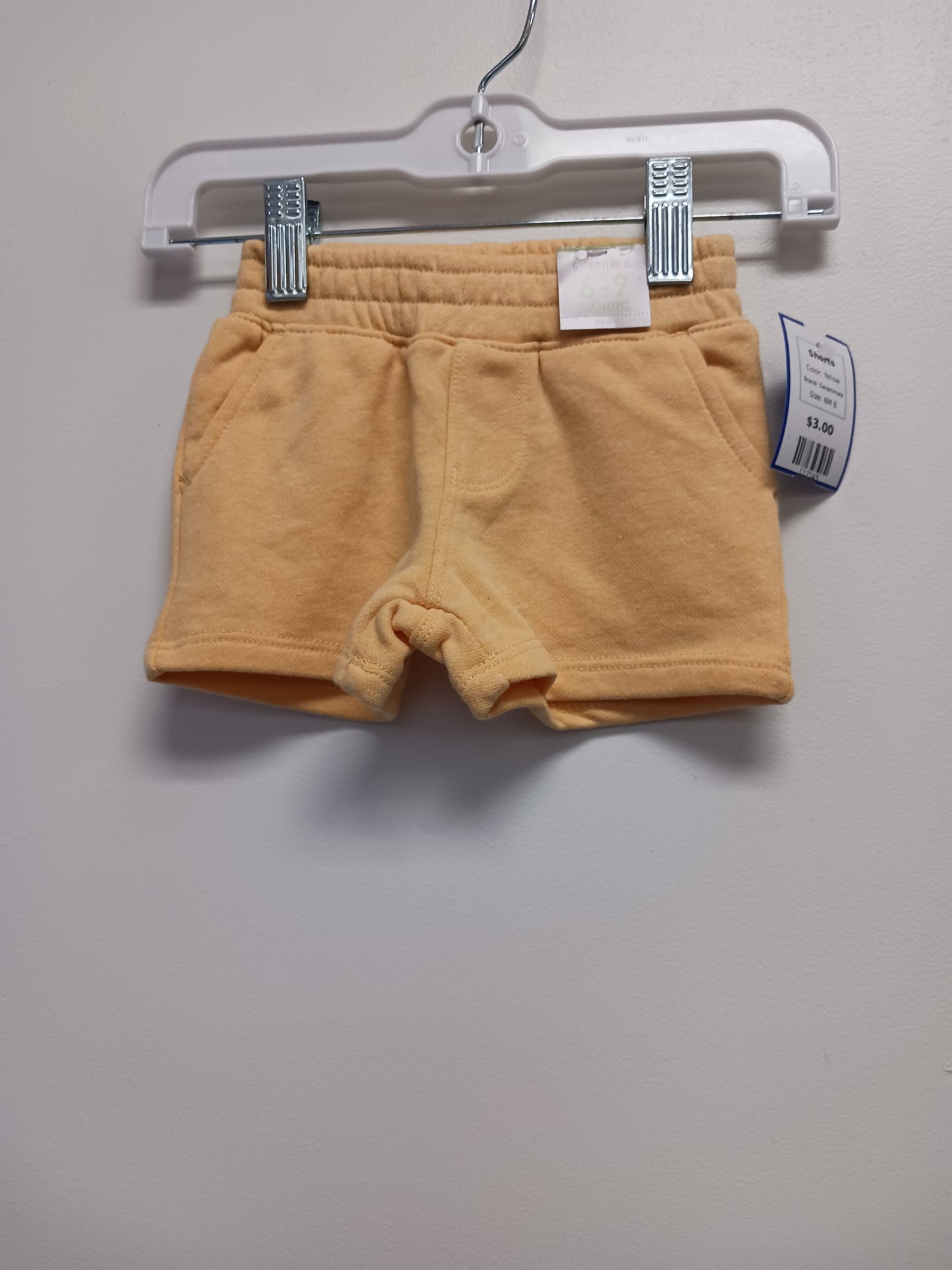 Yellow Garanimals Shorts, 6M B