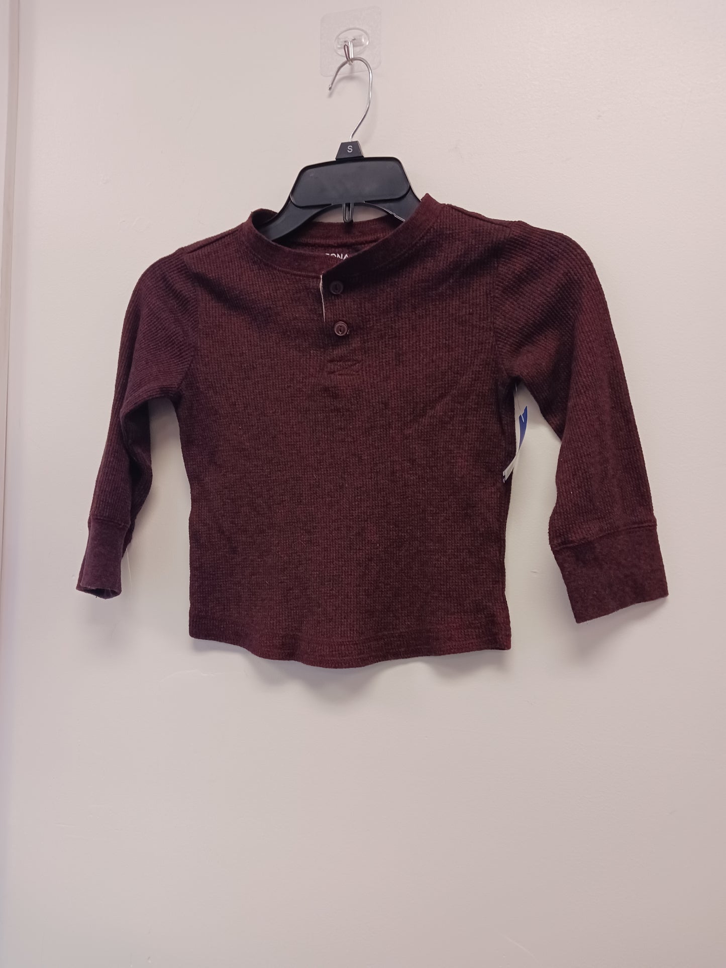 Burgandy Arizona Longsleeve Shirt, 4T B