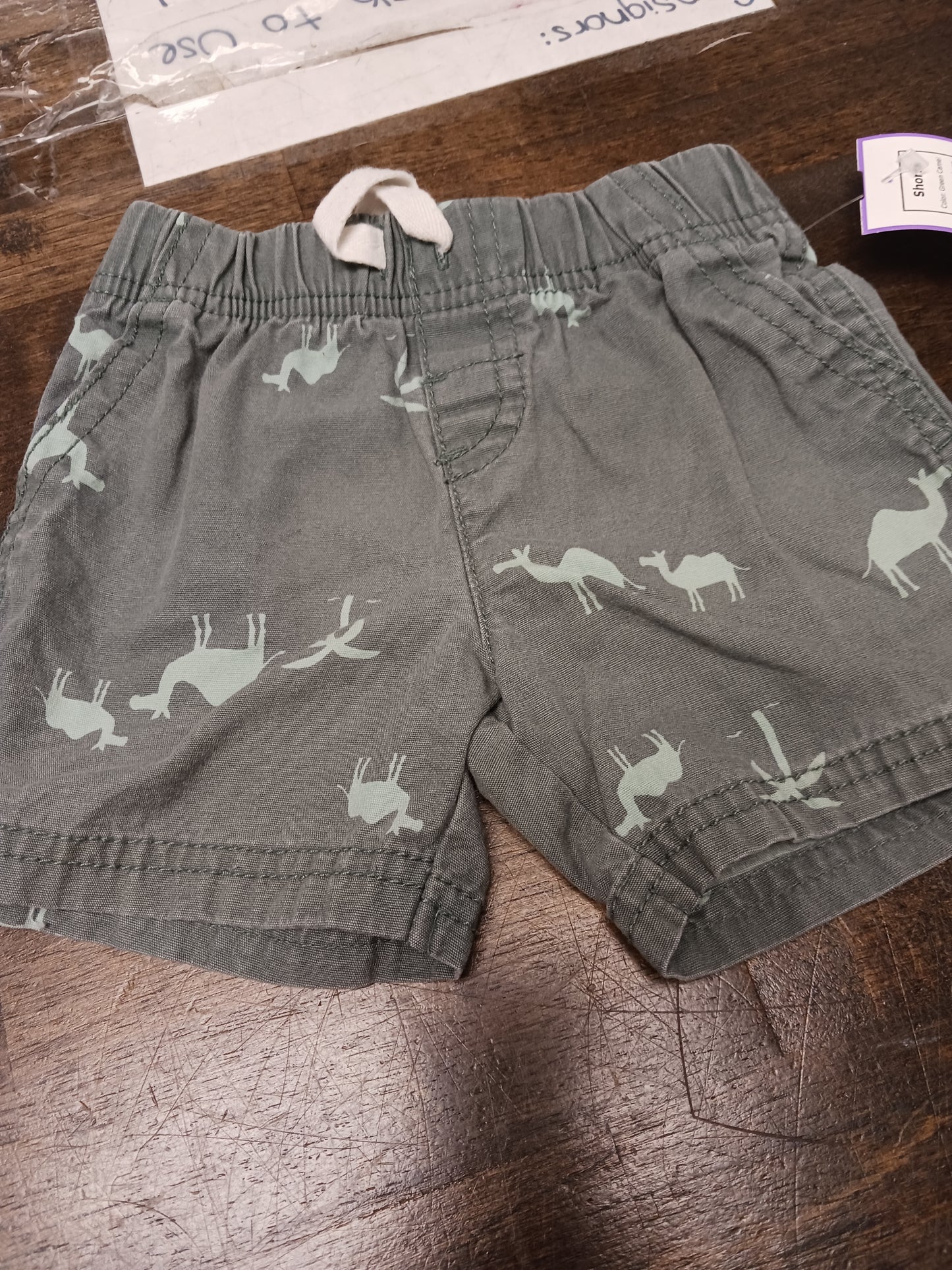 Green Camel Carters Shorts, 9M B
