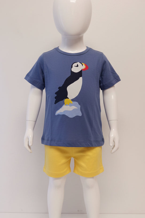 Blue/Yellow Boutique Outfit, 18M B