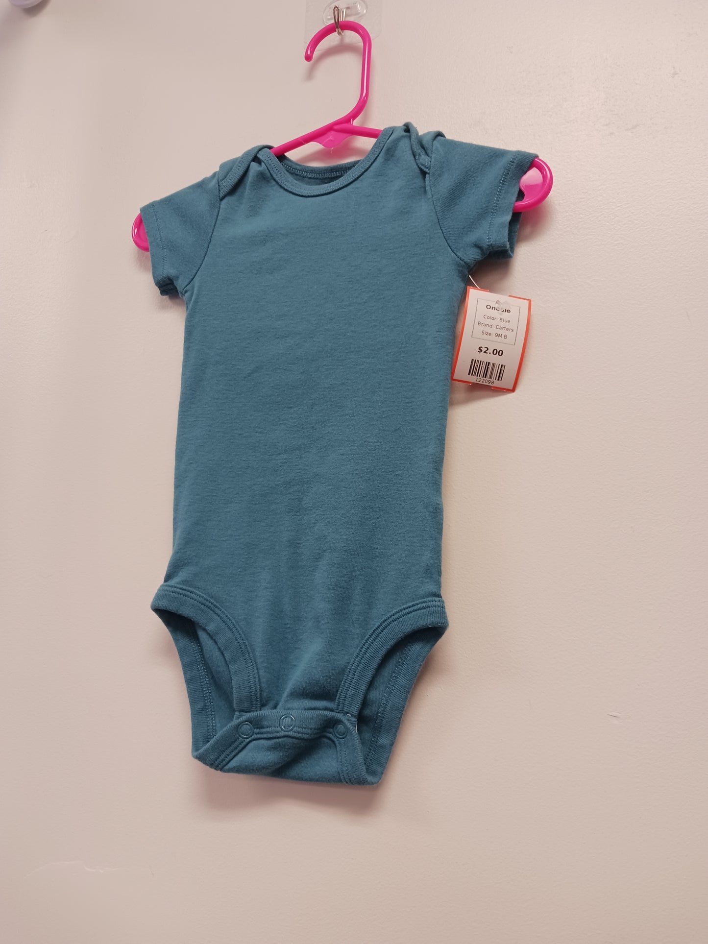Blue Carters Onesie, 9M B
