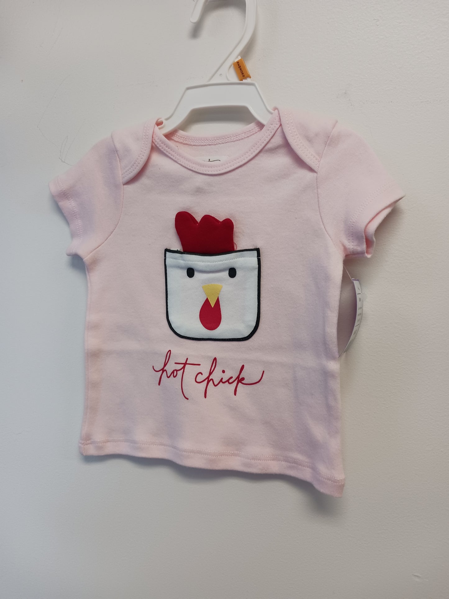 Pink Chicken Boutique Shirt, 6M G