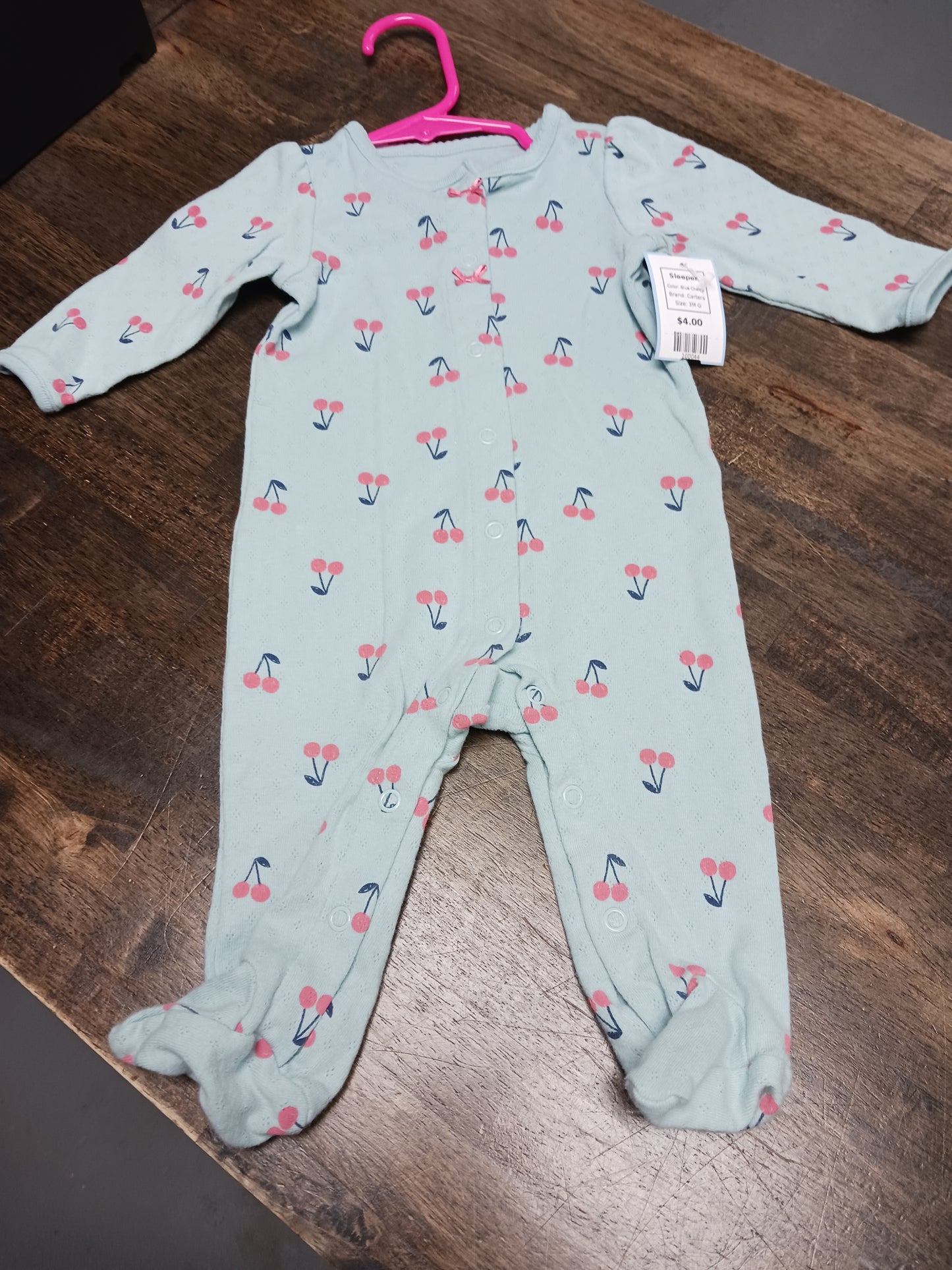 Blue Cherry Carters Sleeper, 3M G