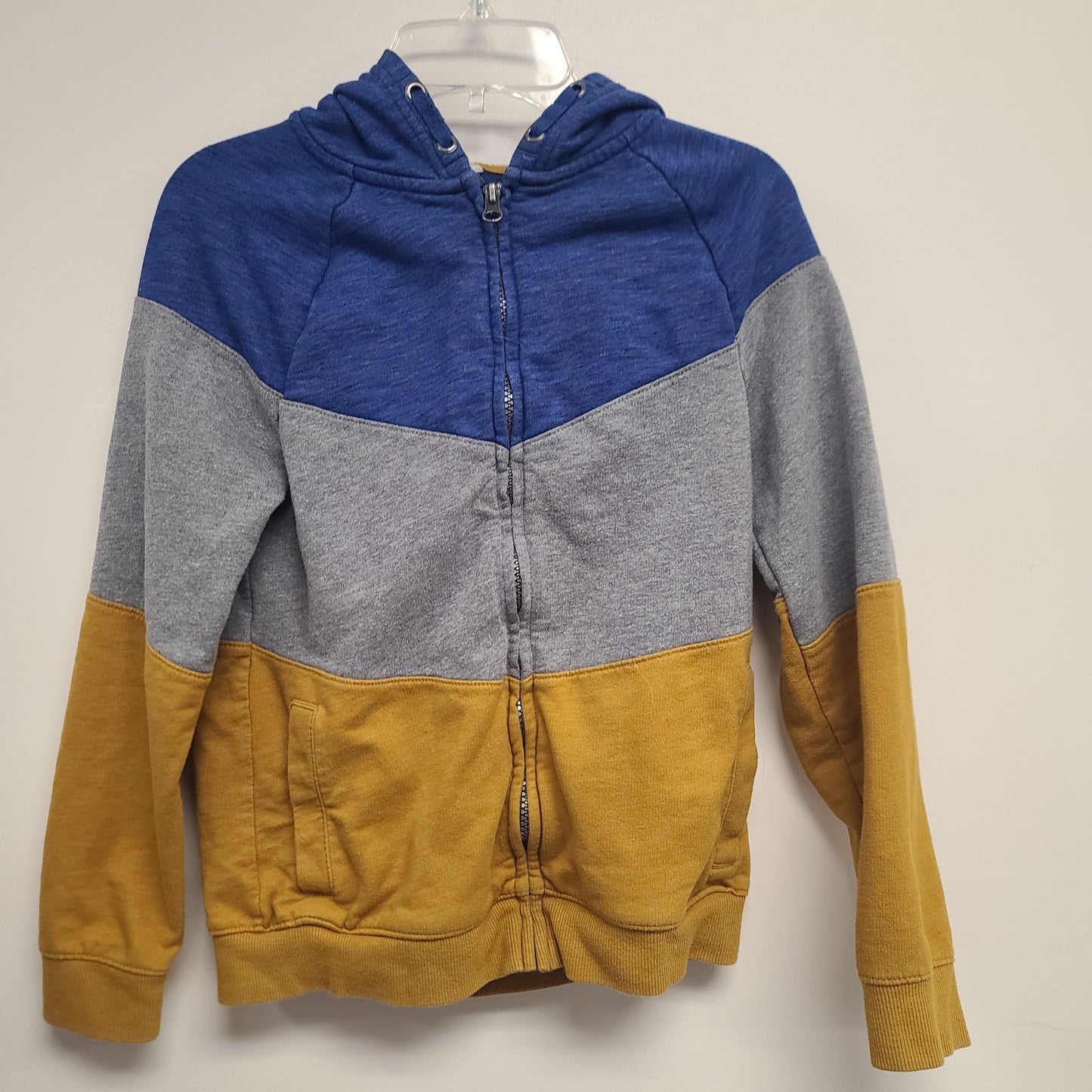 Blue/Grey/Yellow Cat & Jack Jacket, 8 B