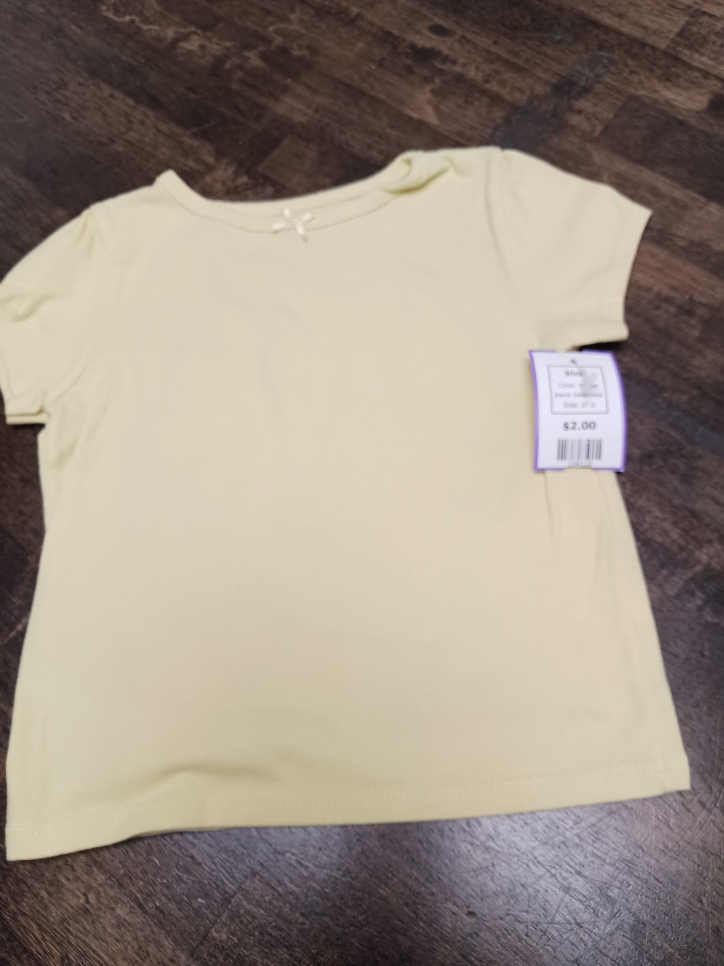Yellow Garanimals Shirt, 2T G