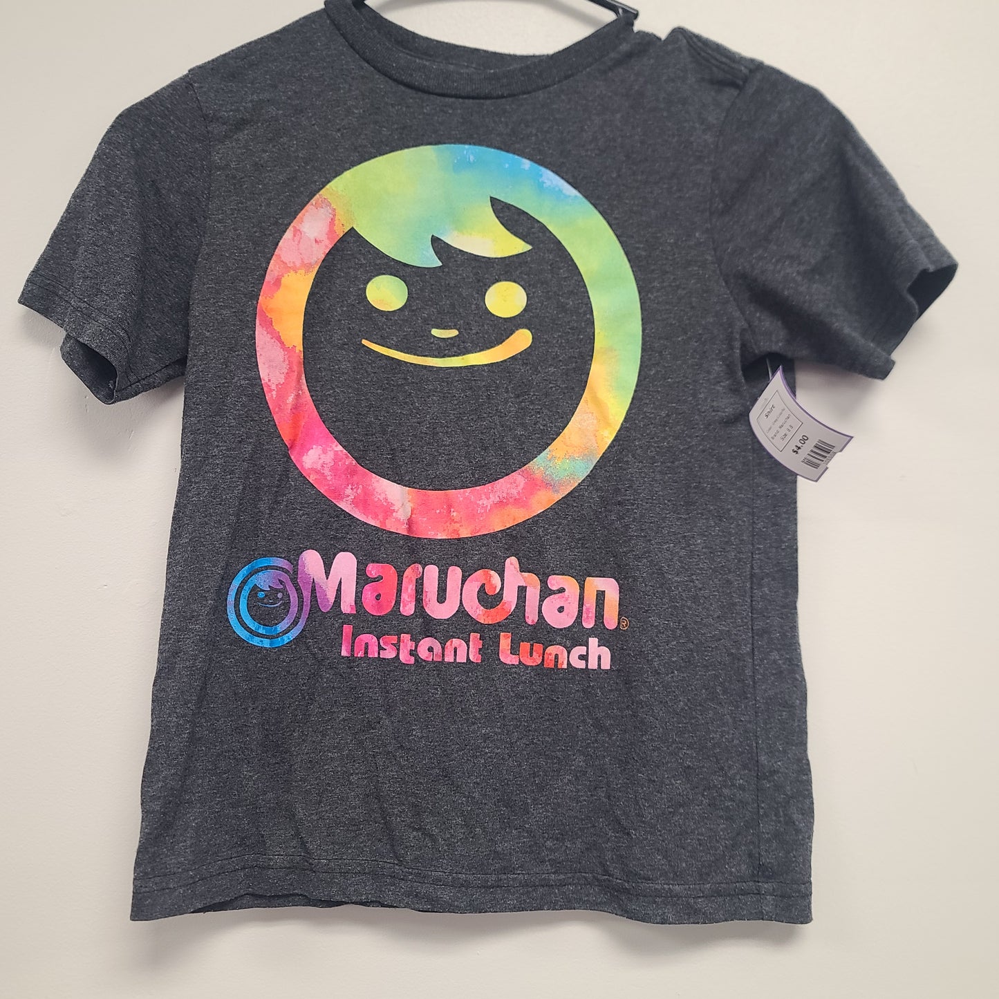 Grey/Colorful Maruchan Shirt, 8 B