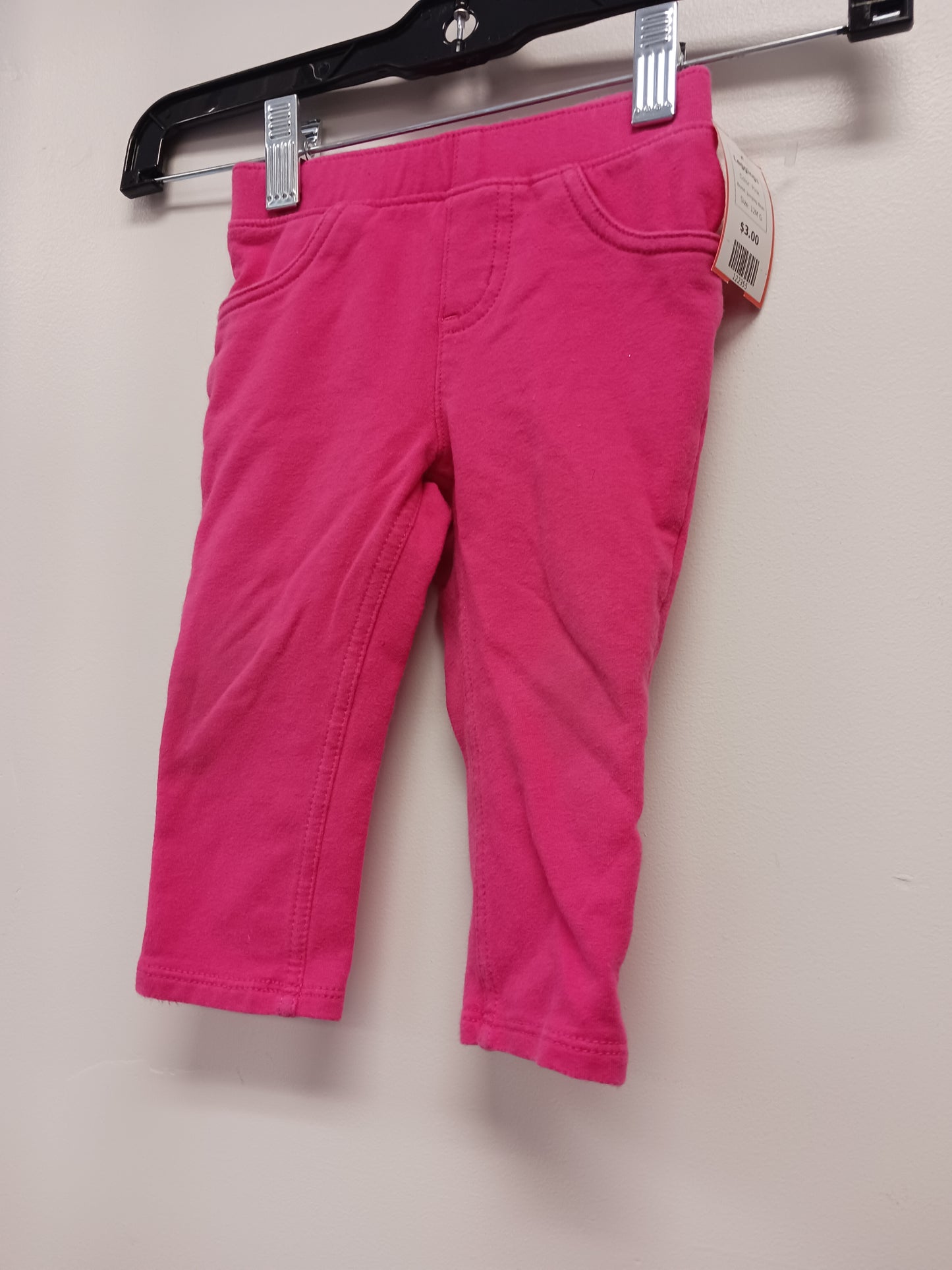 Pink Jumping Bean Leggings, 12M G