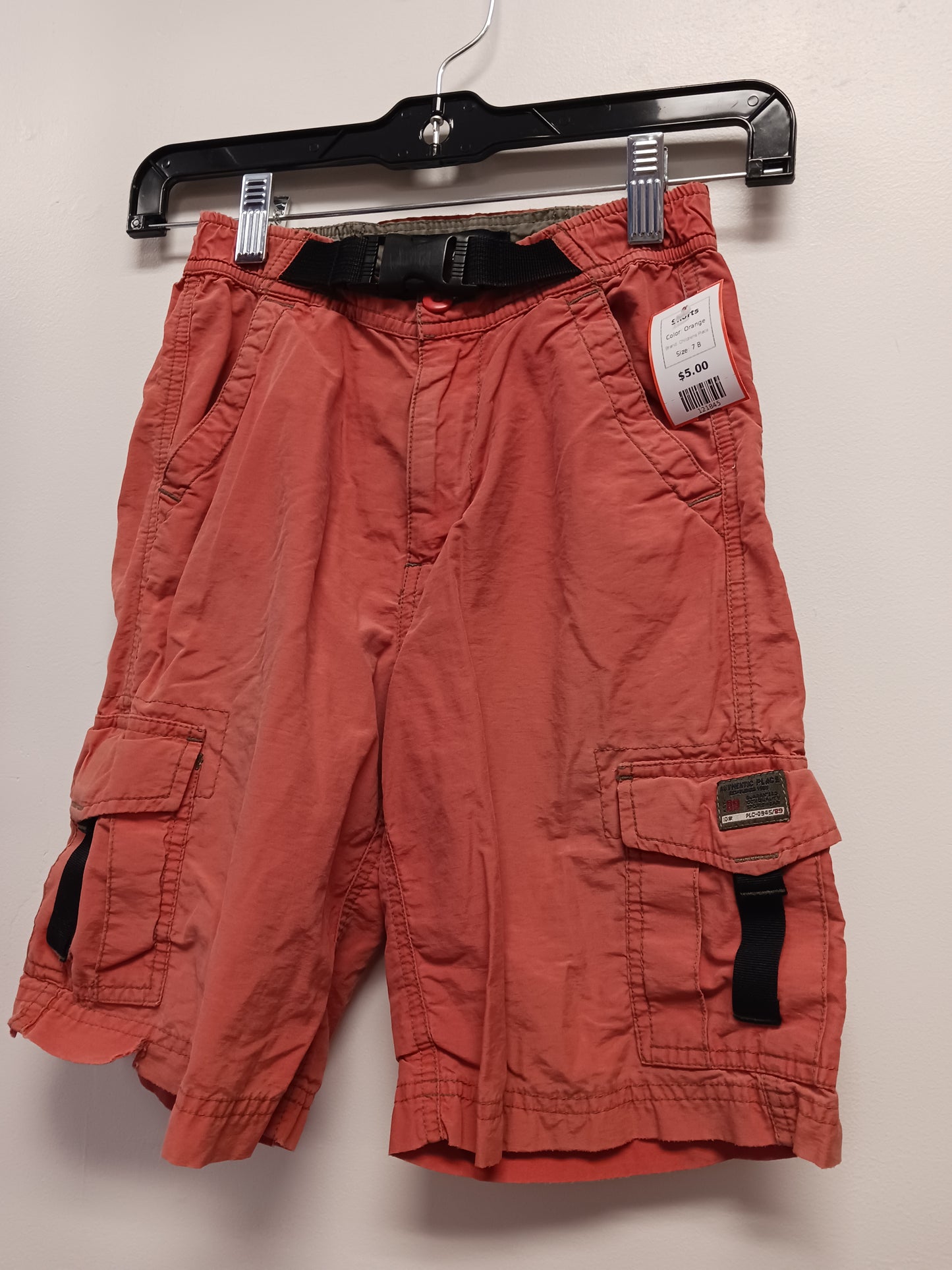Orange Childrens Place Shorts, 7 B