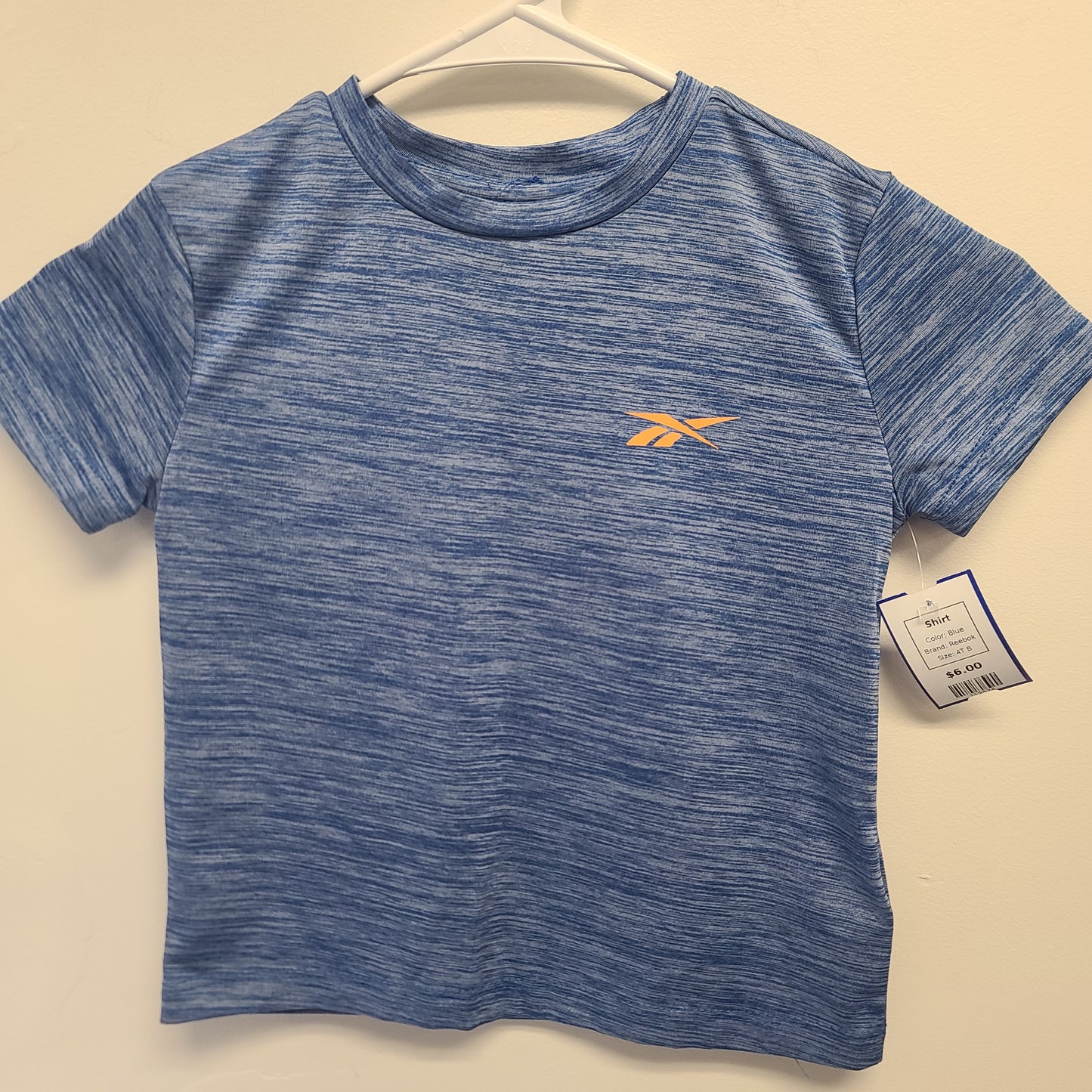 Blue Reebok Shirt, 4T B